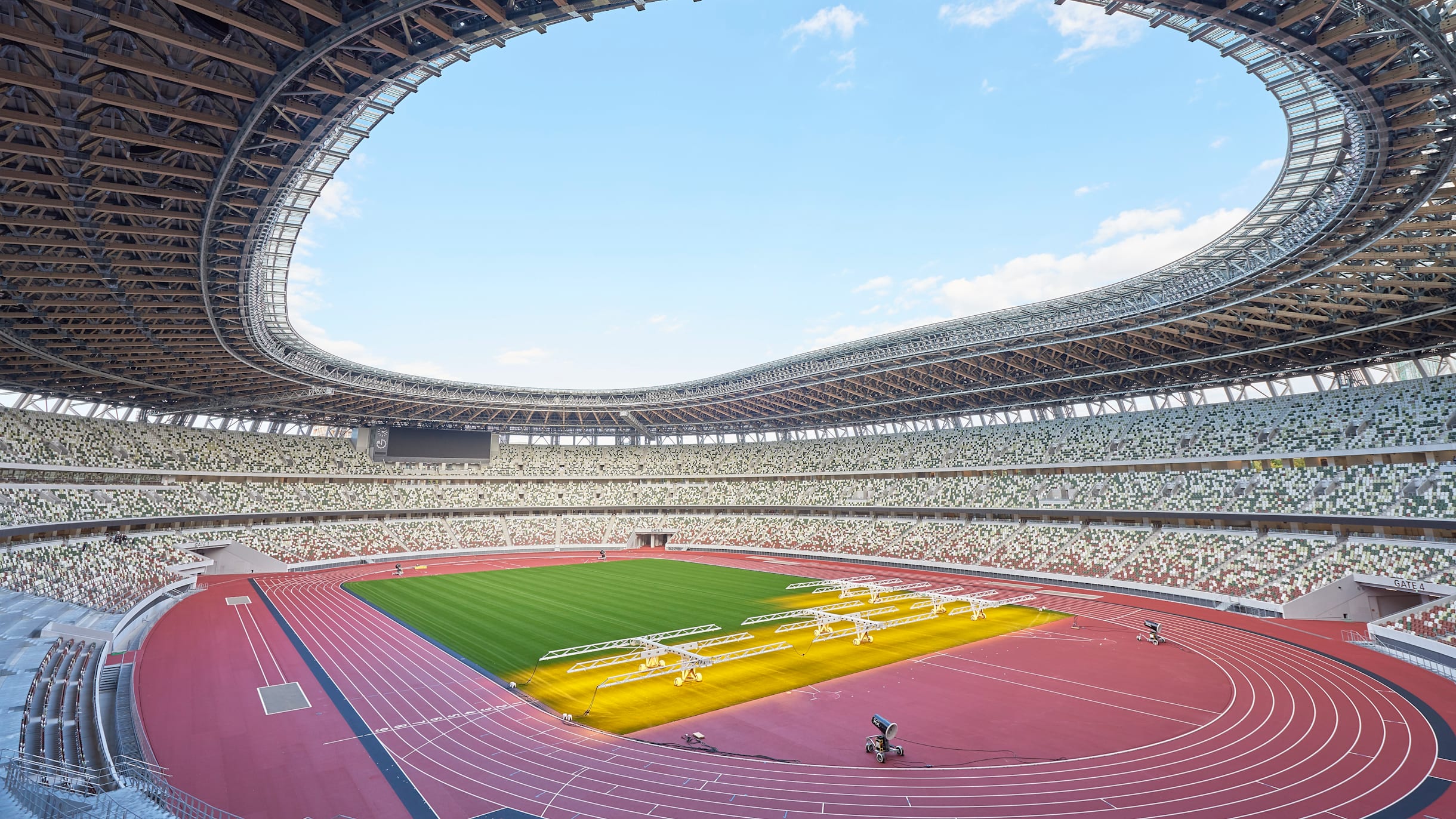 東京2020大会の開閉会式が行われる新国立競技場が完成...12月21日にお披露目イベント