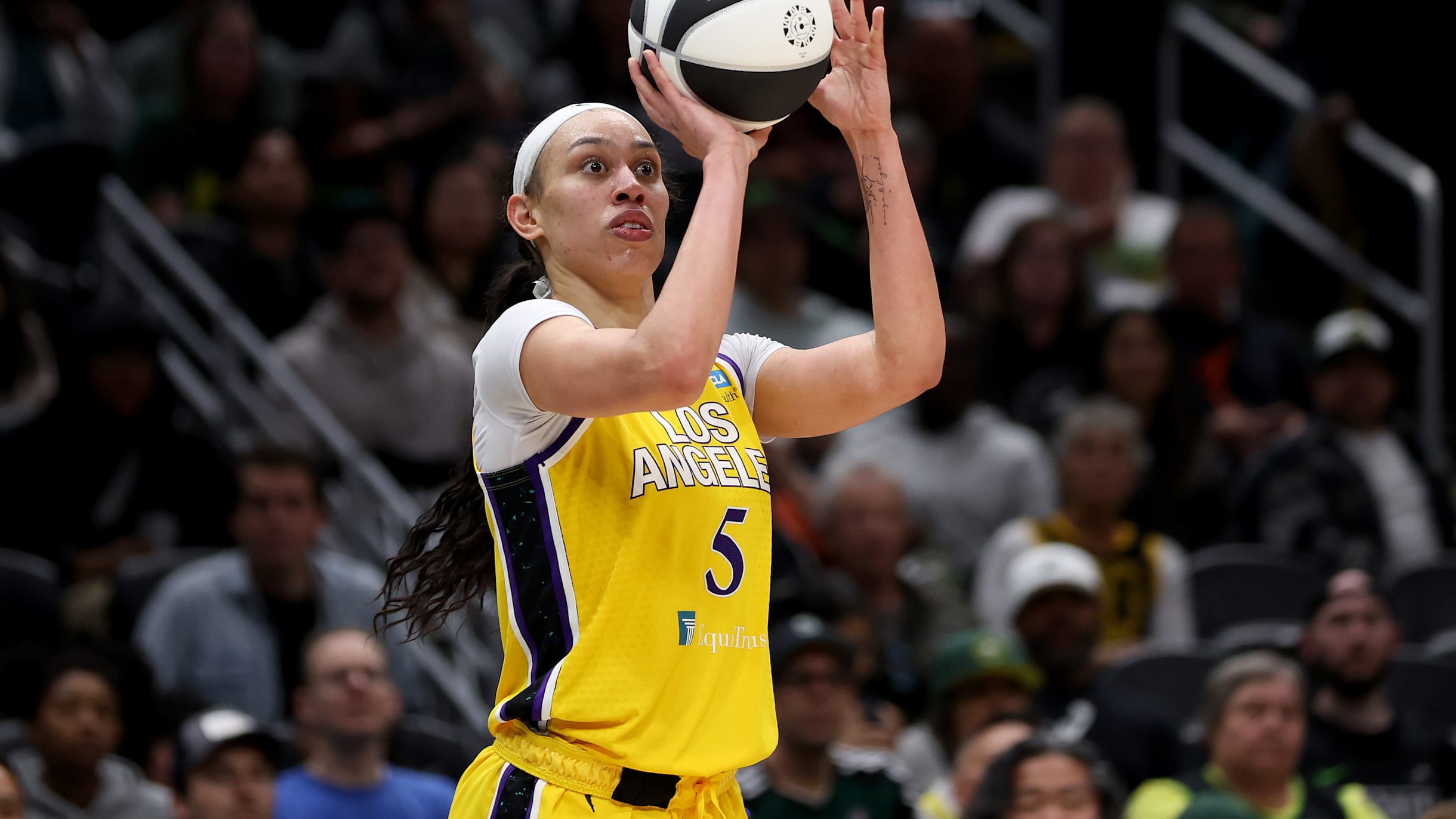 Get to know Dearica Hamby as she heads to Paris 2024