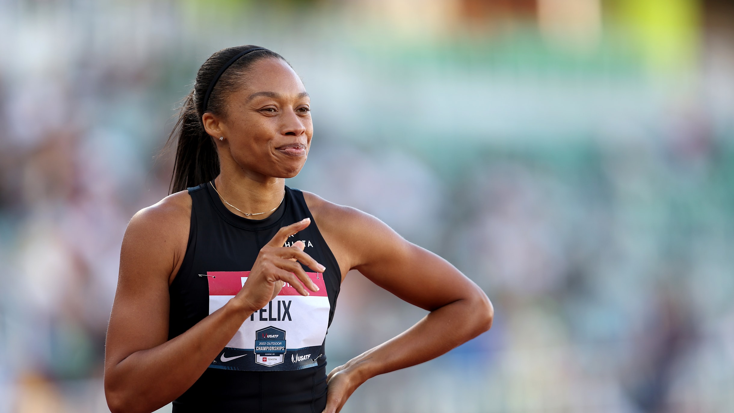 Allyson Felix says this is her final season, world champs not a