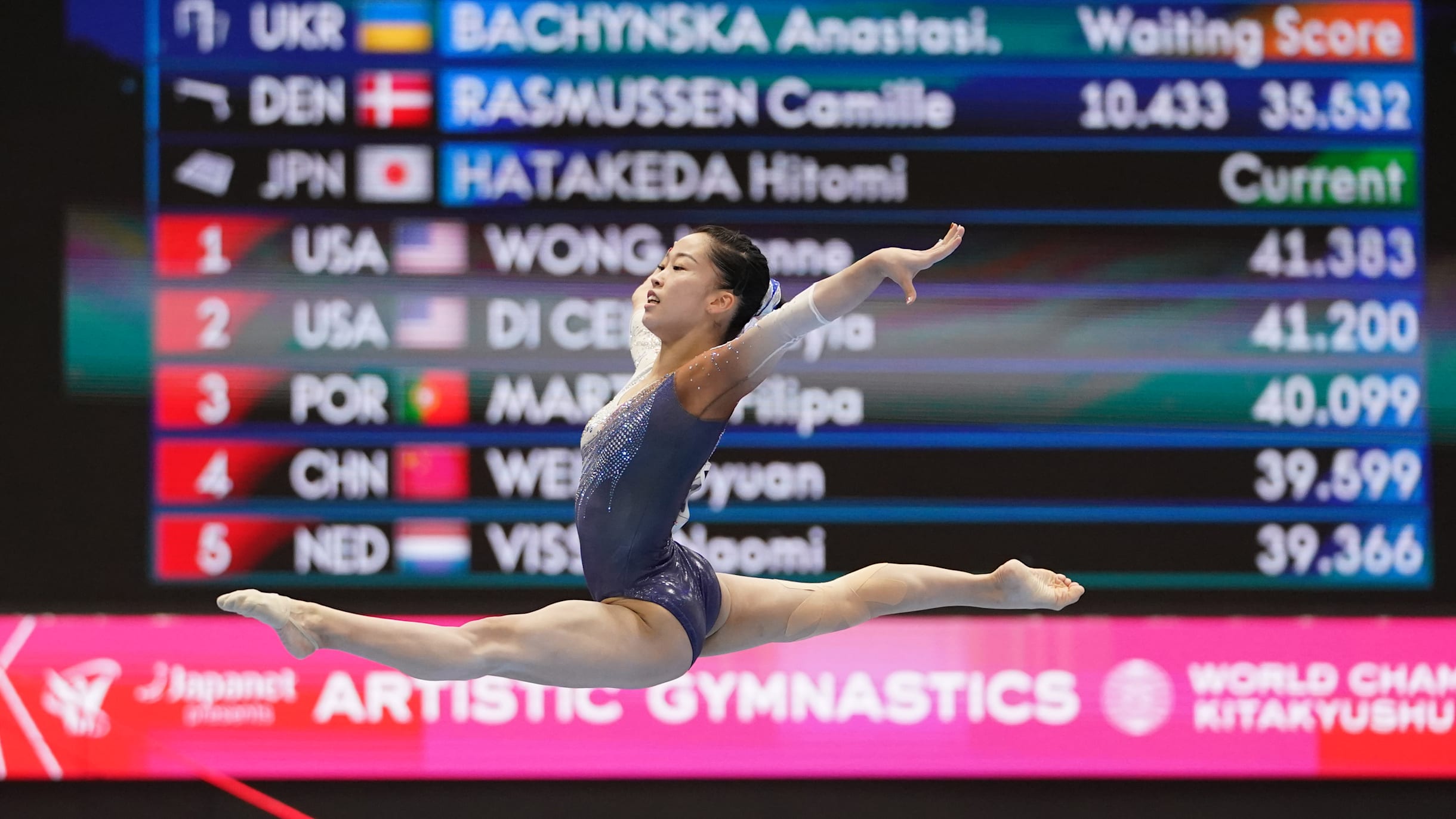 10月21日】世界体操・女子個人総合決勝の日程と放送予定｜予選4位の