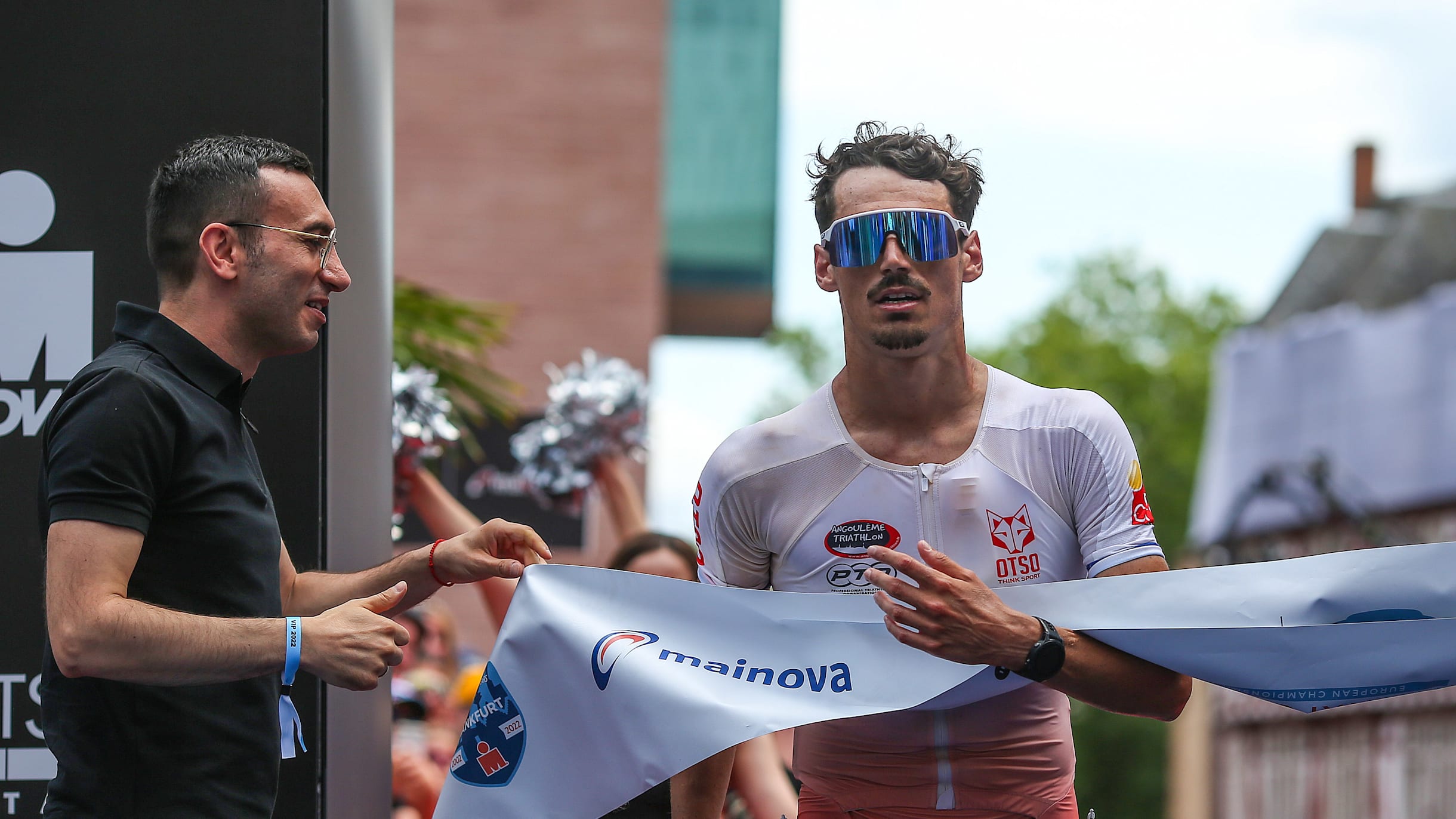 Ironman France Nice 2023 Clement Mignon claims home triathlon