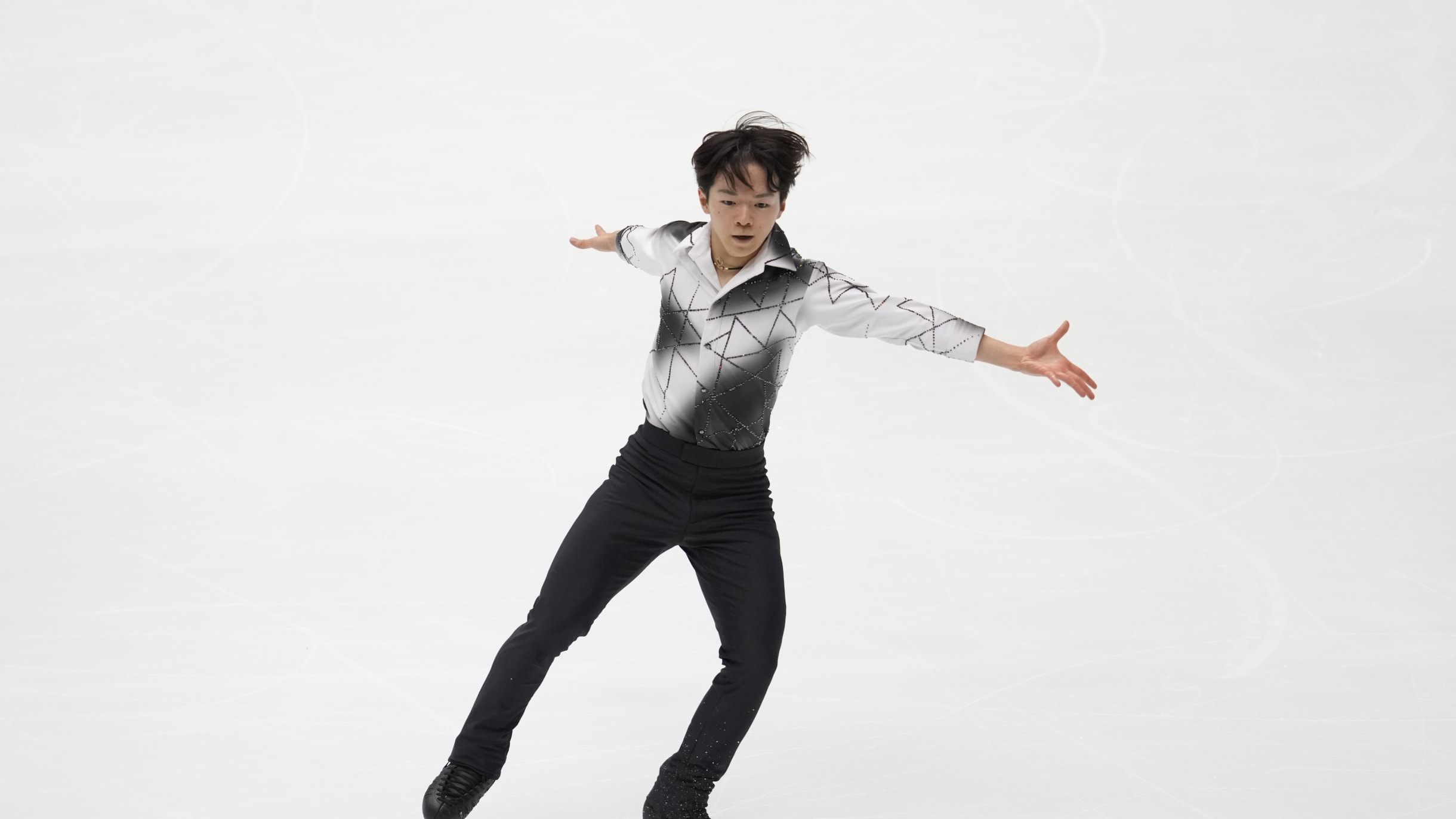 フィギュアスケート鍵山優真 去年の悔しさを晴らす「リベンジマッチを