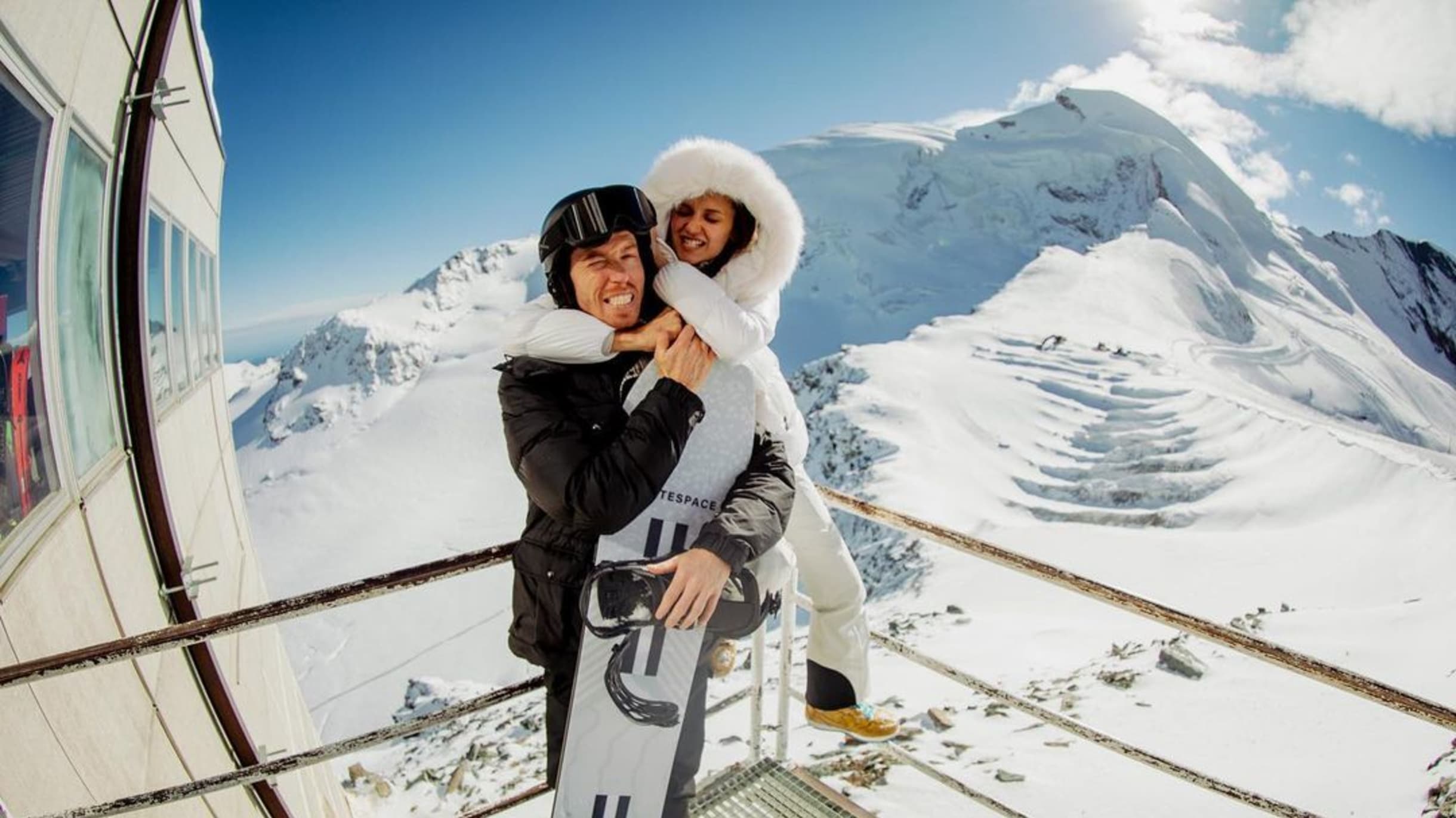 Olympic snowboarder Shaun White and actress Nina Dobrev were