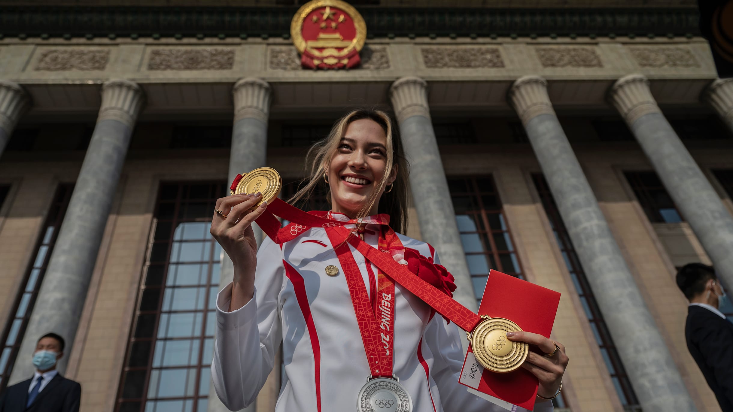 Poster-girl for Beijing 2022, Eileen Gu is a gold medal winner