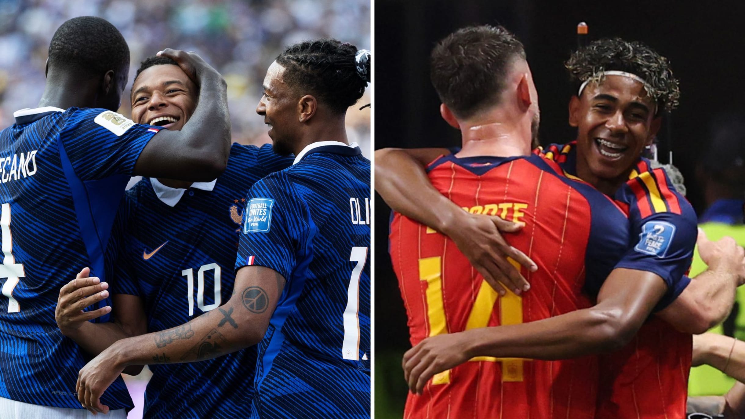 FIFAワールドカップ】7月15日の試合速報・結果 フランスvsスペイン準決勝