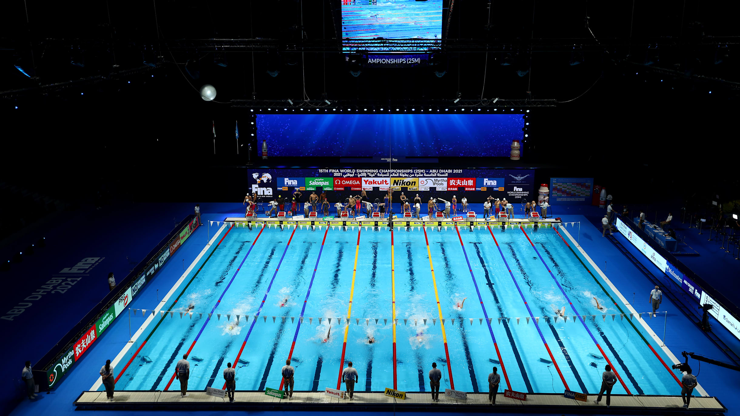 Short course best sale swimming world championships