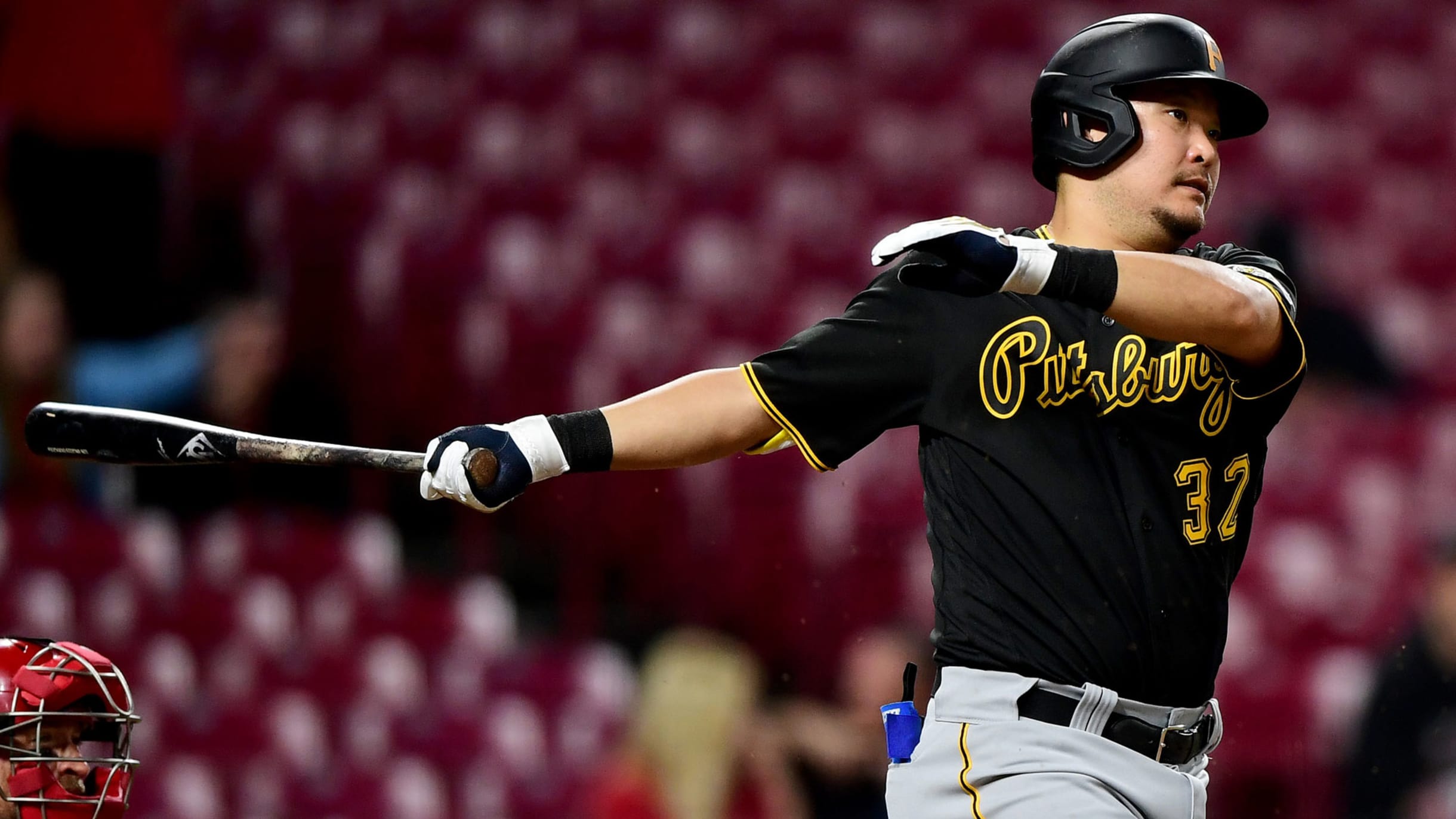 希少 新品タグ付き 筒香嘉智 MLBピッツバーグパイレーツ ネーム&ナンバー入り MLB】9月20日｜パイレーツ筒香嘉智、8号ソロ含む4打数2安打2打点