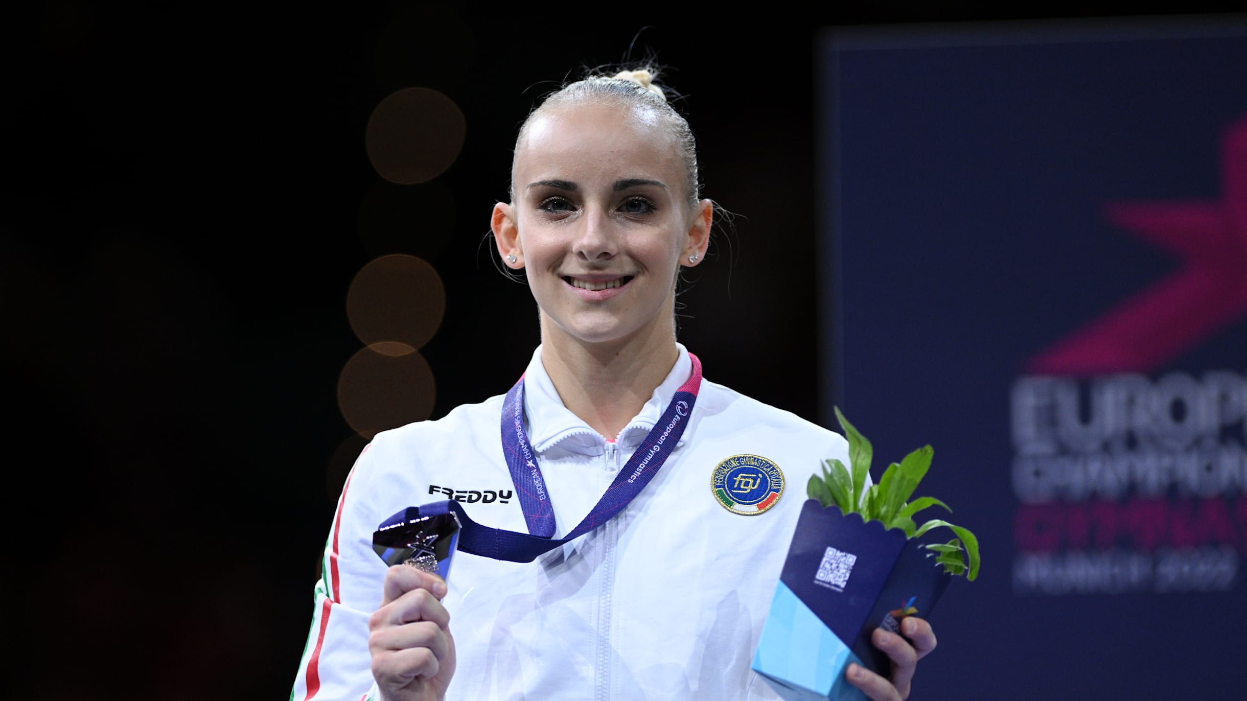 Risultati e podio finale dell'all around femminile: Alice D'Amato