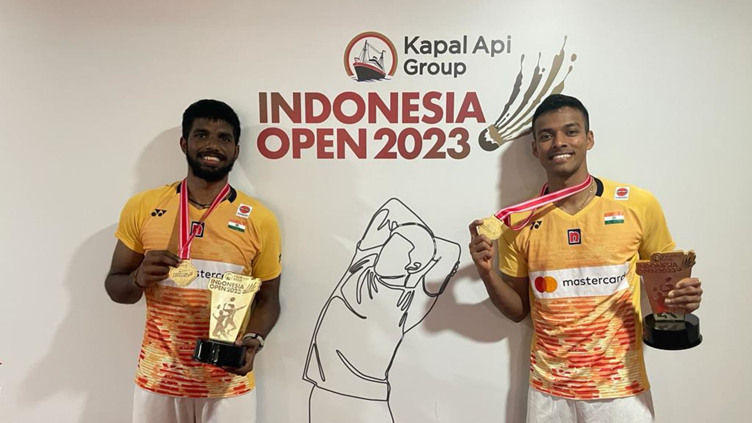 Chirag Shetty-Satwiksairaj Rankireddy win Indonesia Open 2023 title