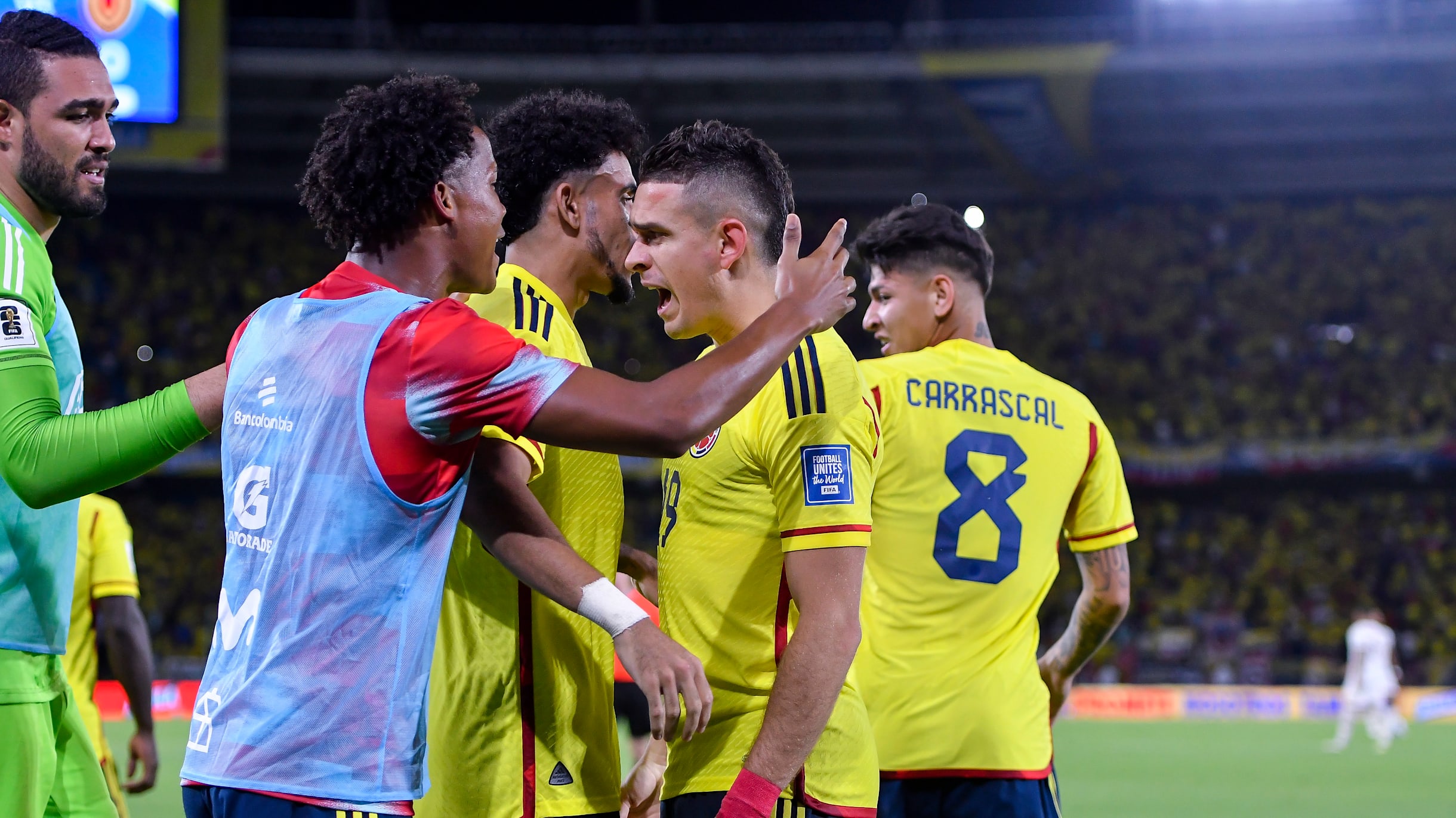 En vivo: Colombia no pudo con Uruguay en Barranquilla