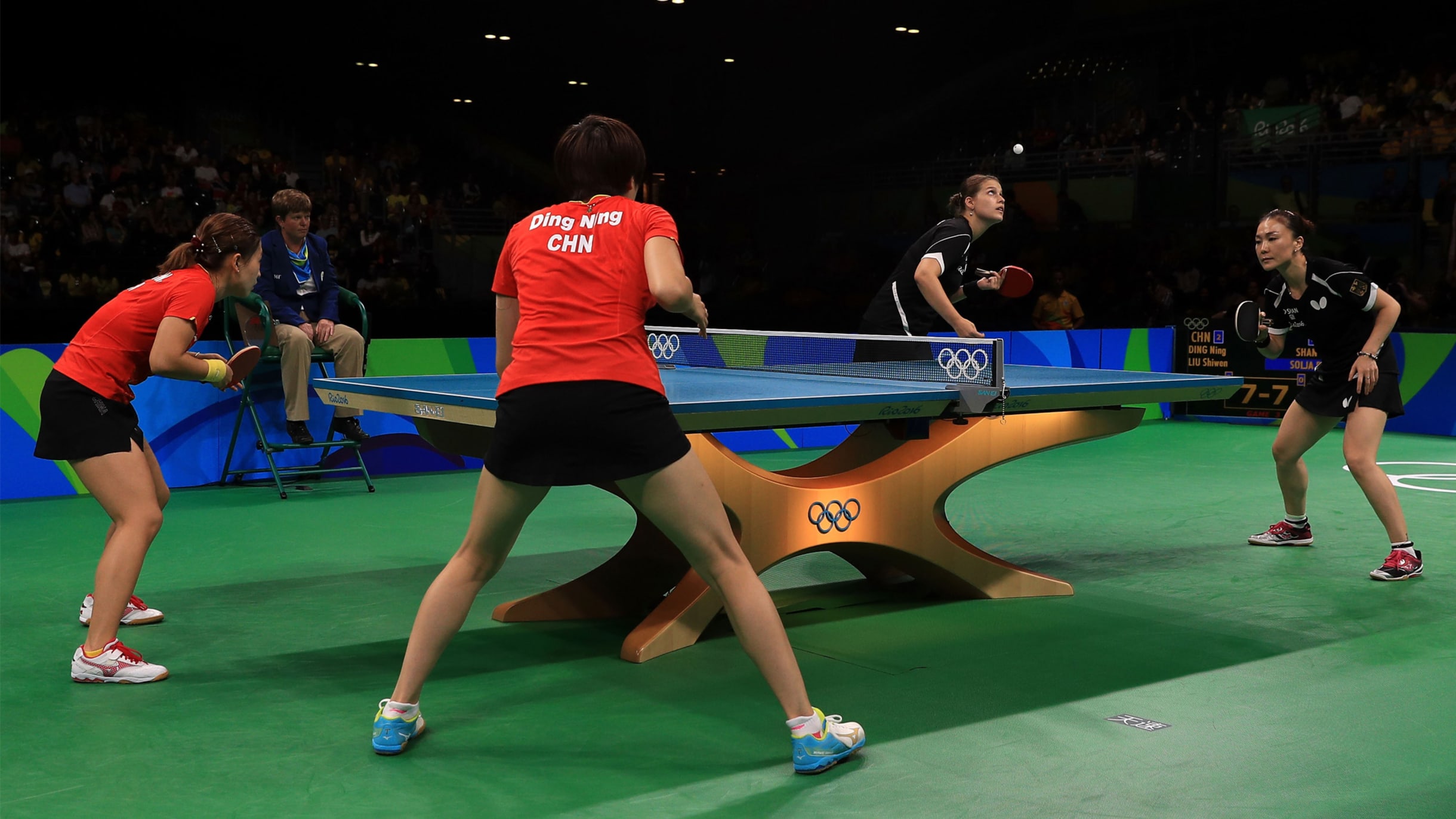 China women beat Germany to claim table tennis gold