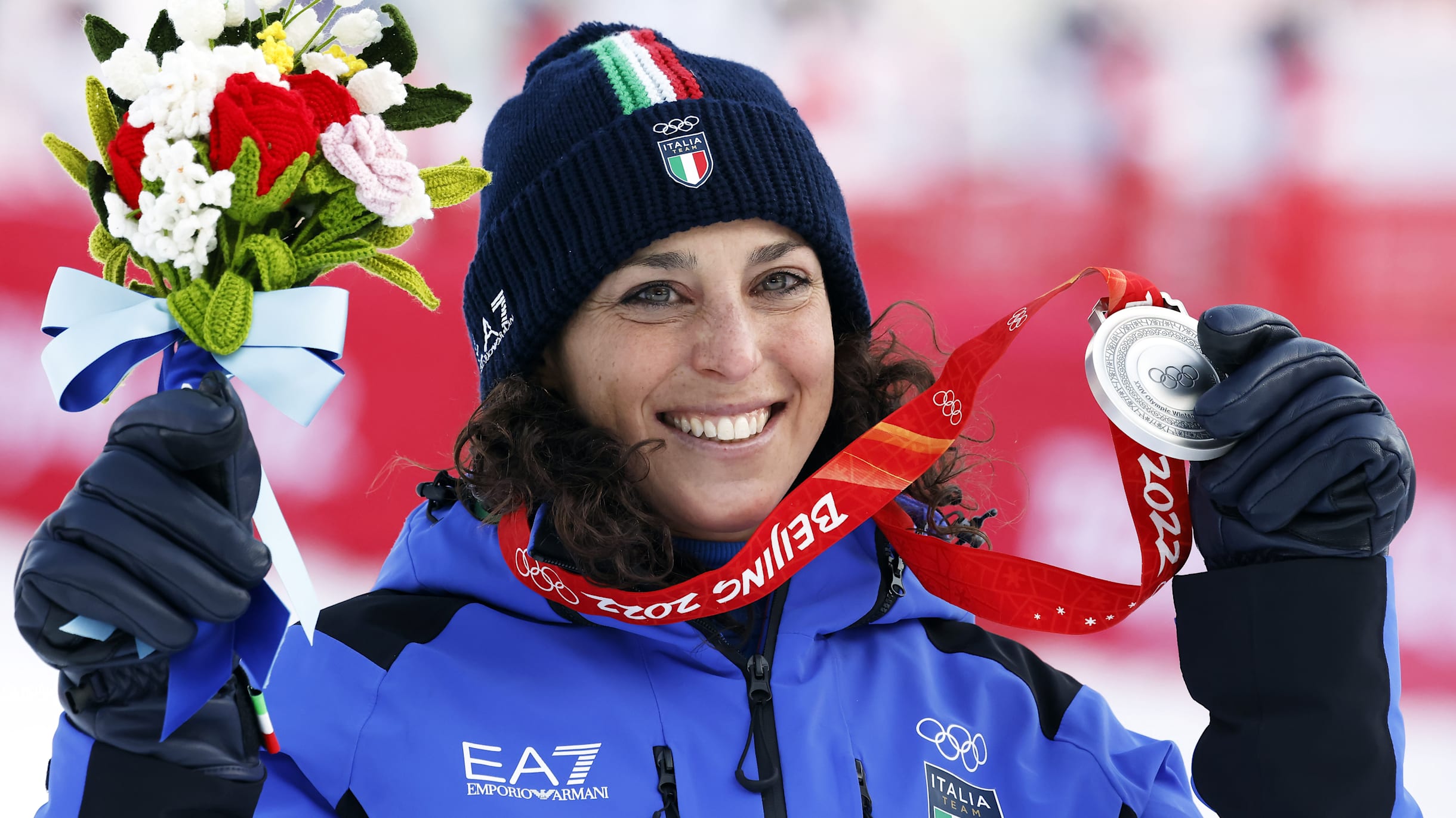 Federica Brignone: Italy\'s alpine skiing champion enters record books with  Beijing 2022 \'dream\'