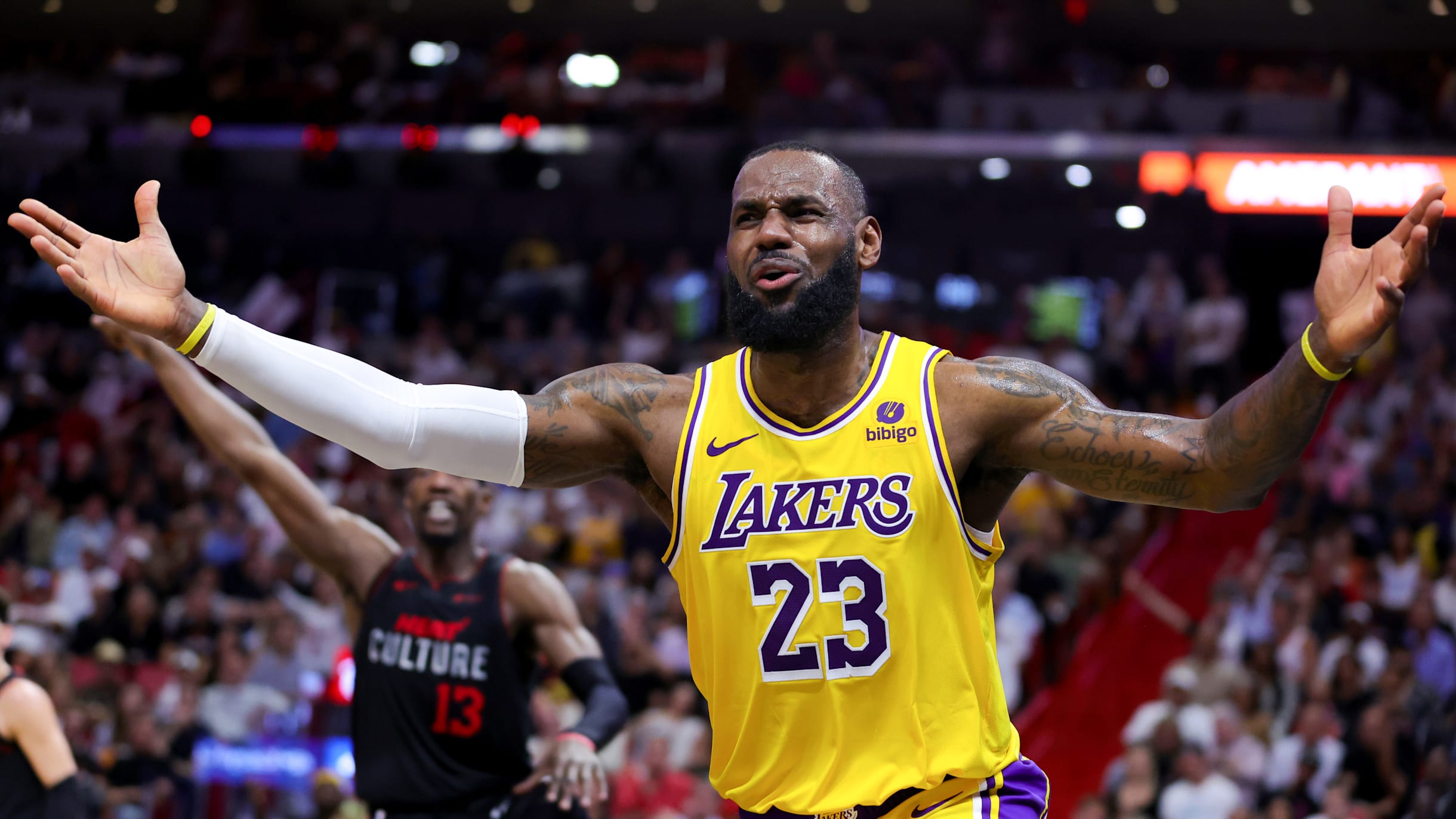 EN DIRECT Compteur de points de LeBron James meilleur marqueur