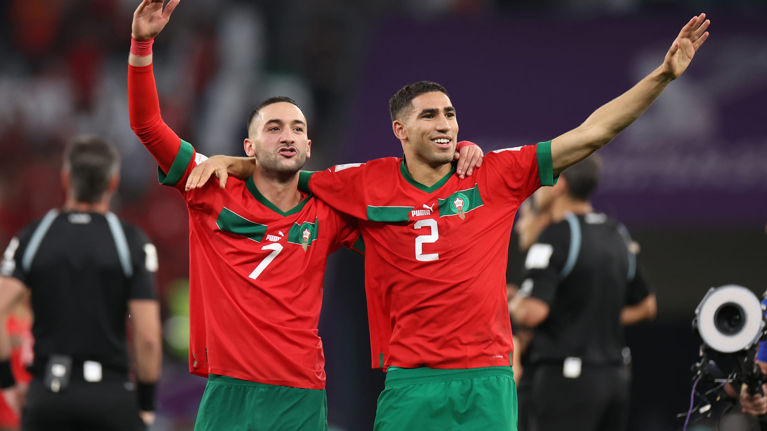 Maillot Extérieur Maroc Coupe du Monde 2022 - white/red