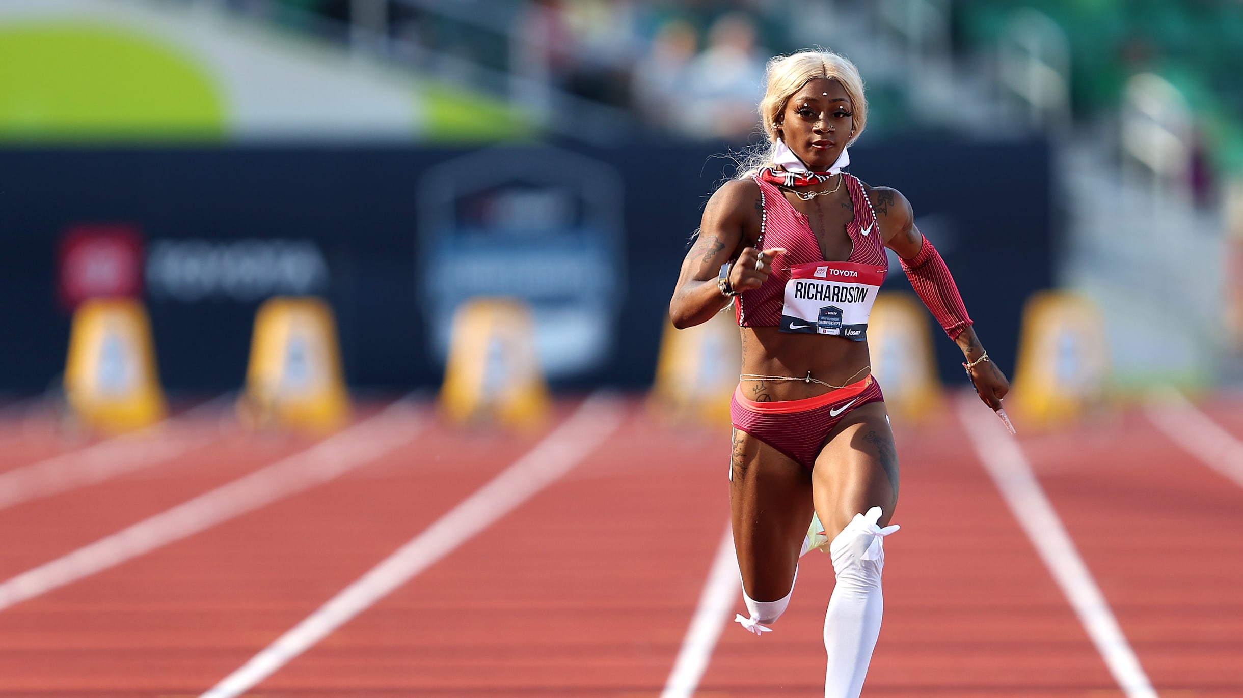 How to watch Sha'Carri Richardson compete at USA Track and Field  Championships 2023 - Women's 100m and 200m World Trials schedule