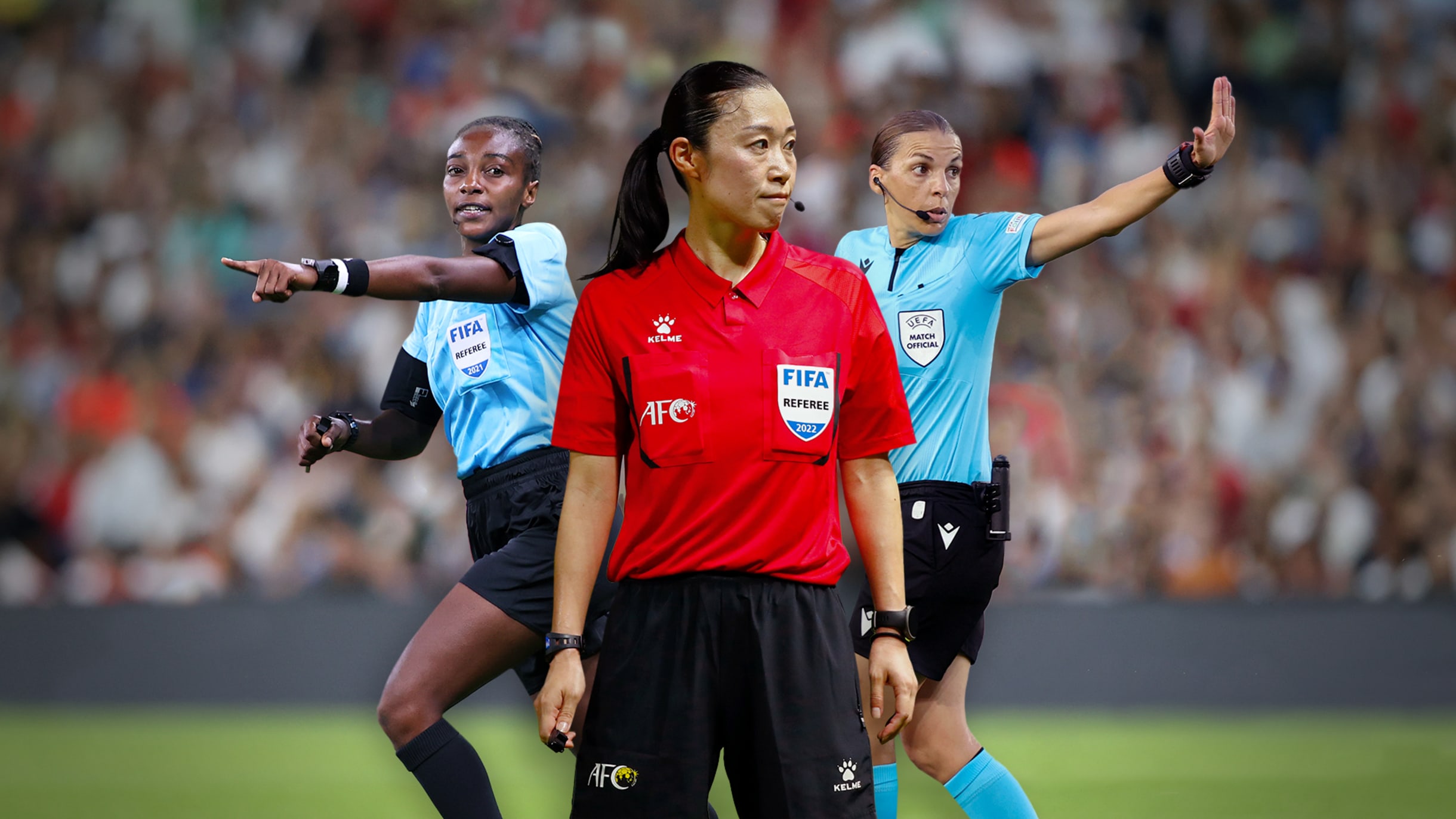 FIFAワールドカップ2022: 山下良美など3人の女性審判たち