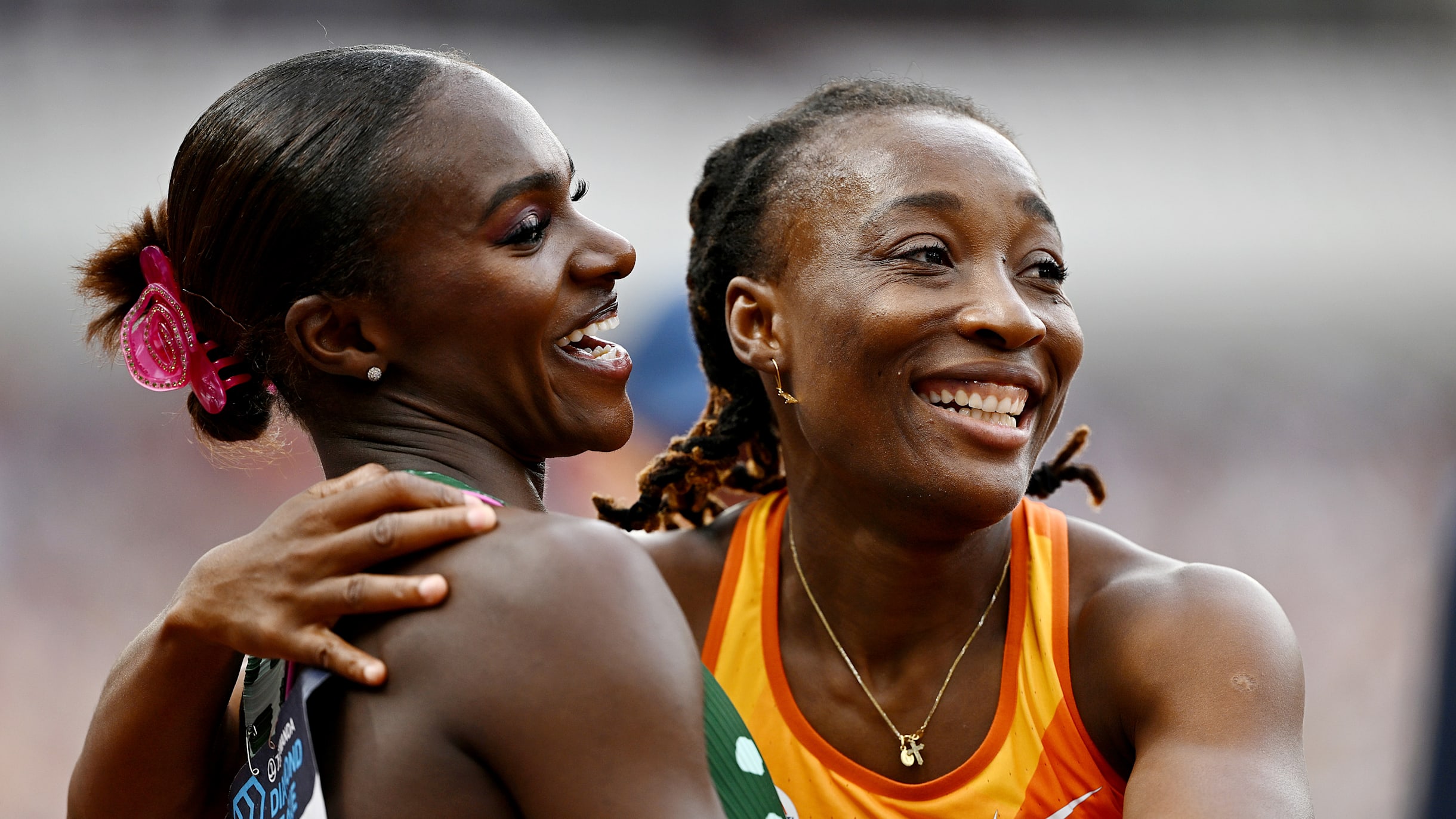 London Diamond League 2023: Marie-Josee Ta Lou wins women's