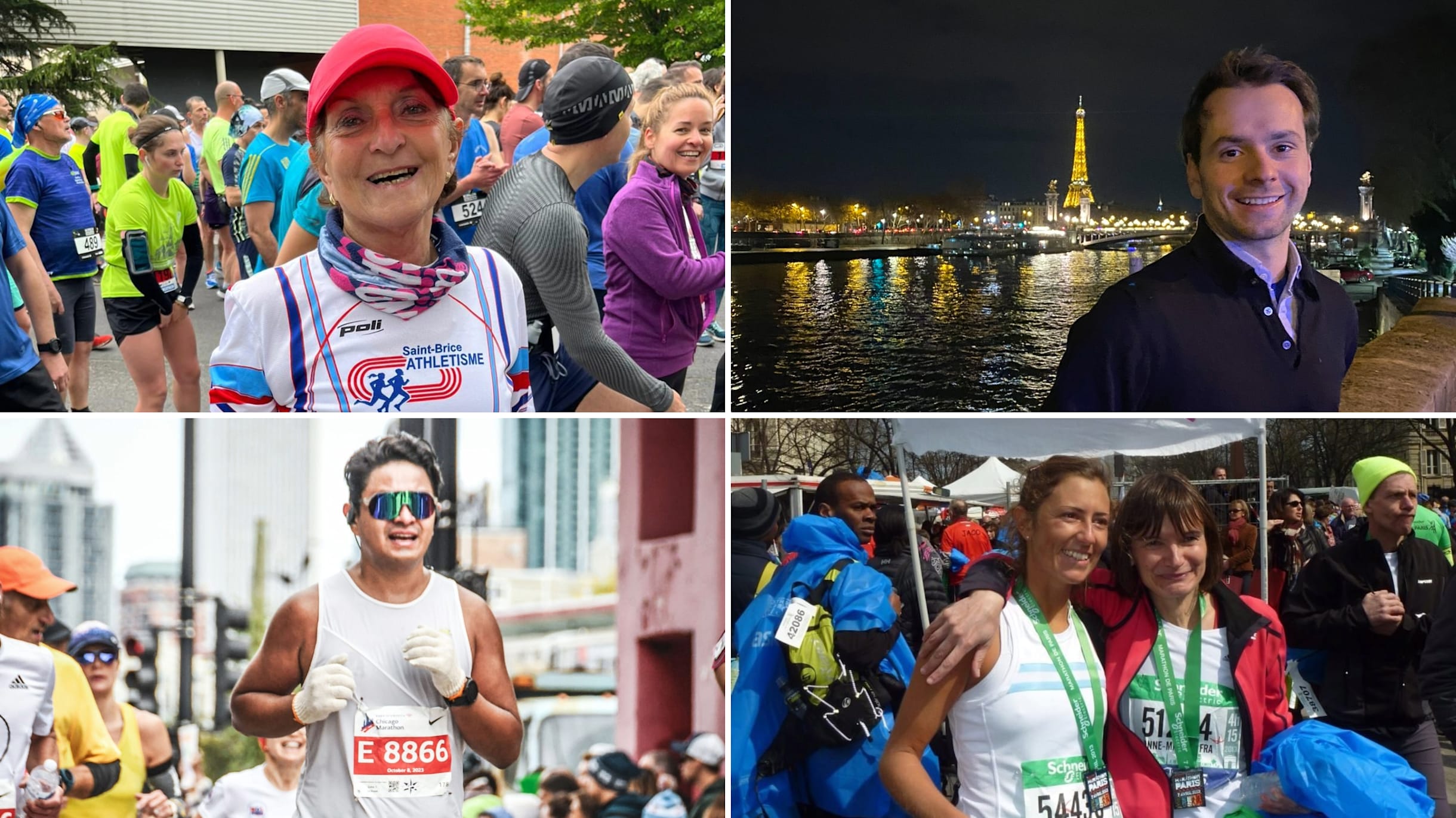 Médaille Marathon Pour Tous Paris 2024 - JO Jeux Olympiques, 10km, Orange
