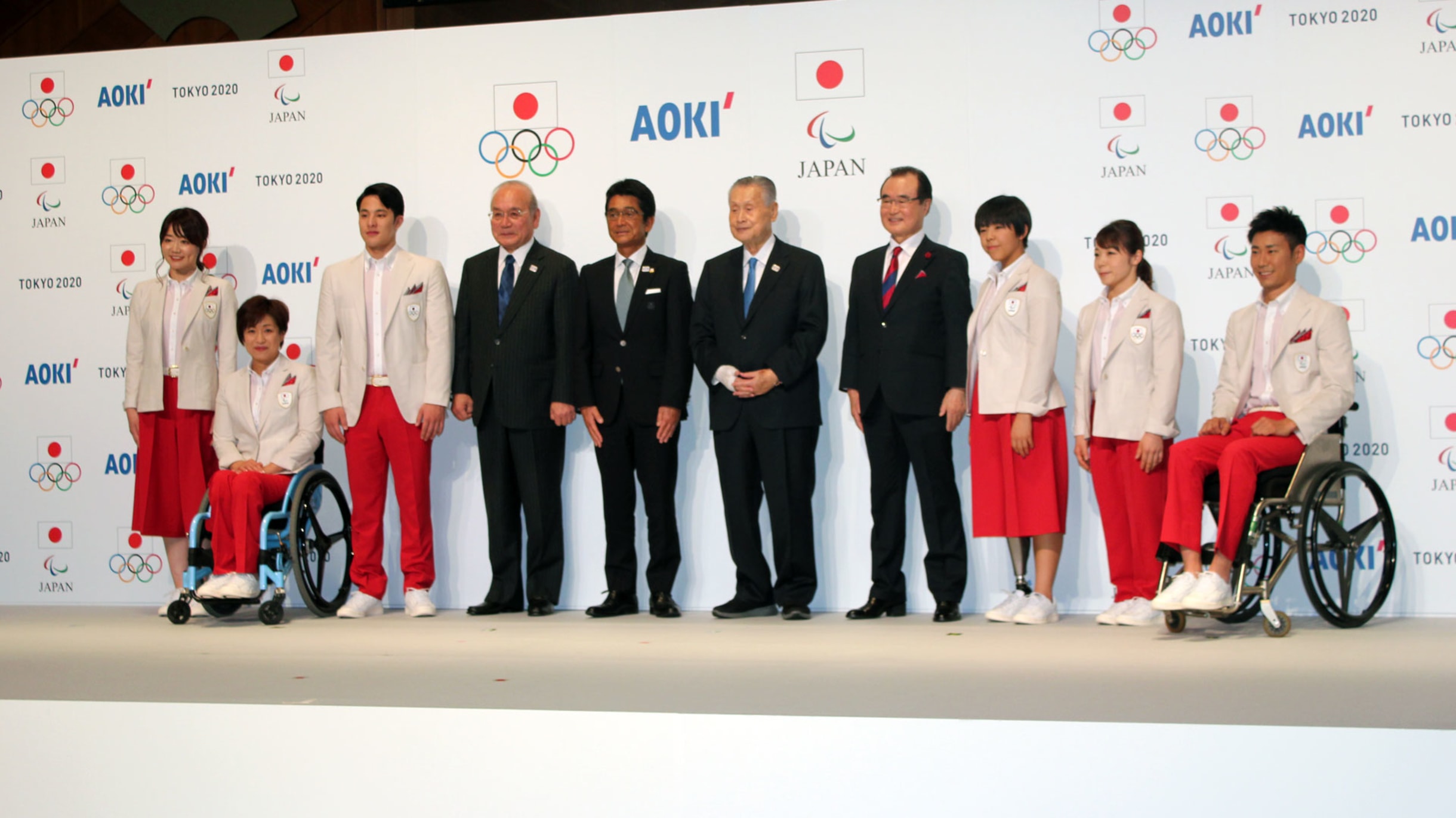 日本代表選手団公式服装・テクニカルオフィシャルユニフォームを発表