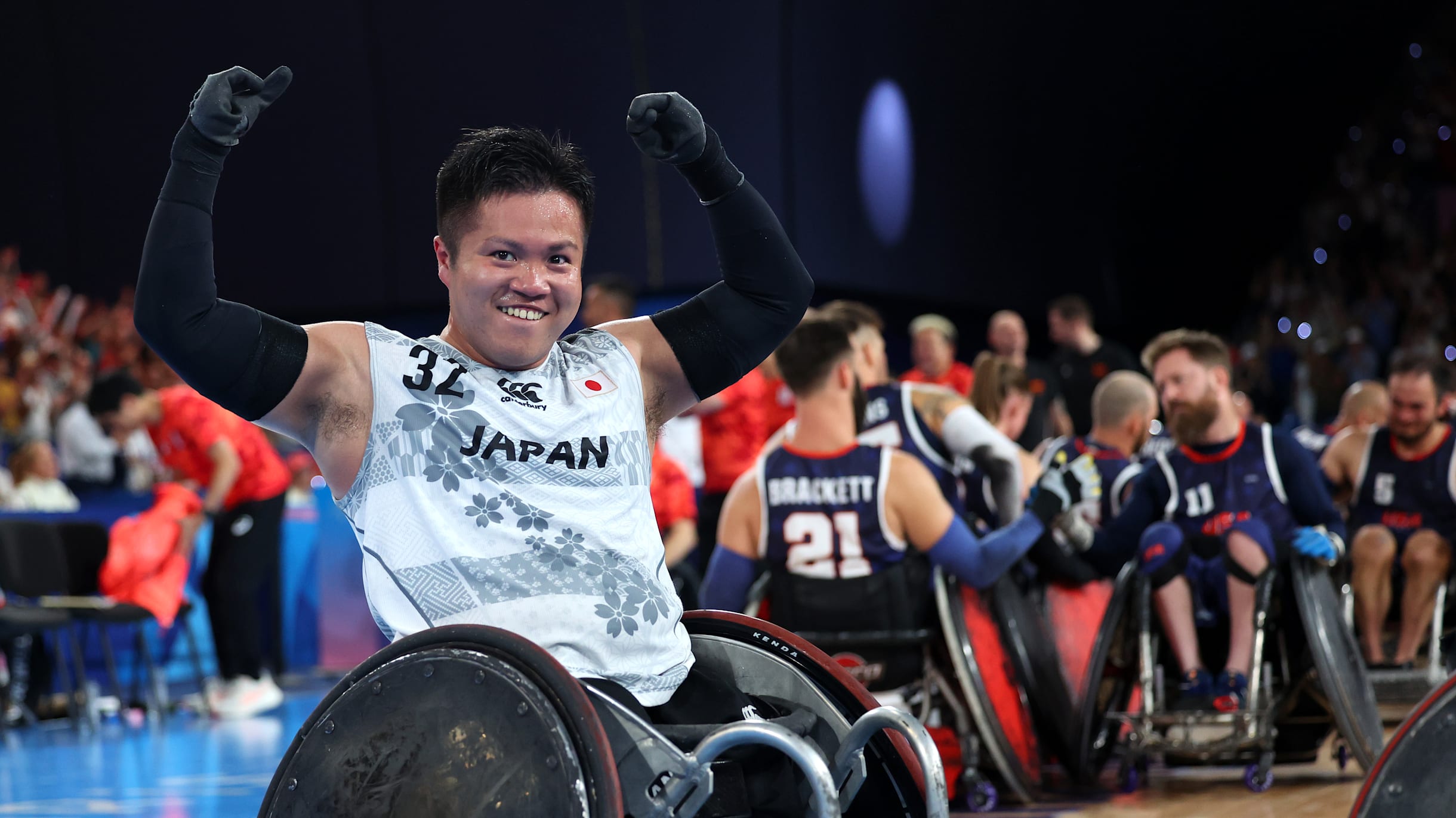 車いすラグビー日本代表「金」若きエースが躍動！ 橋本勝也がチーム