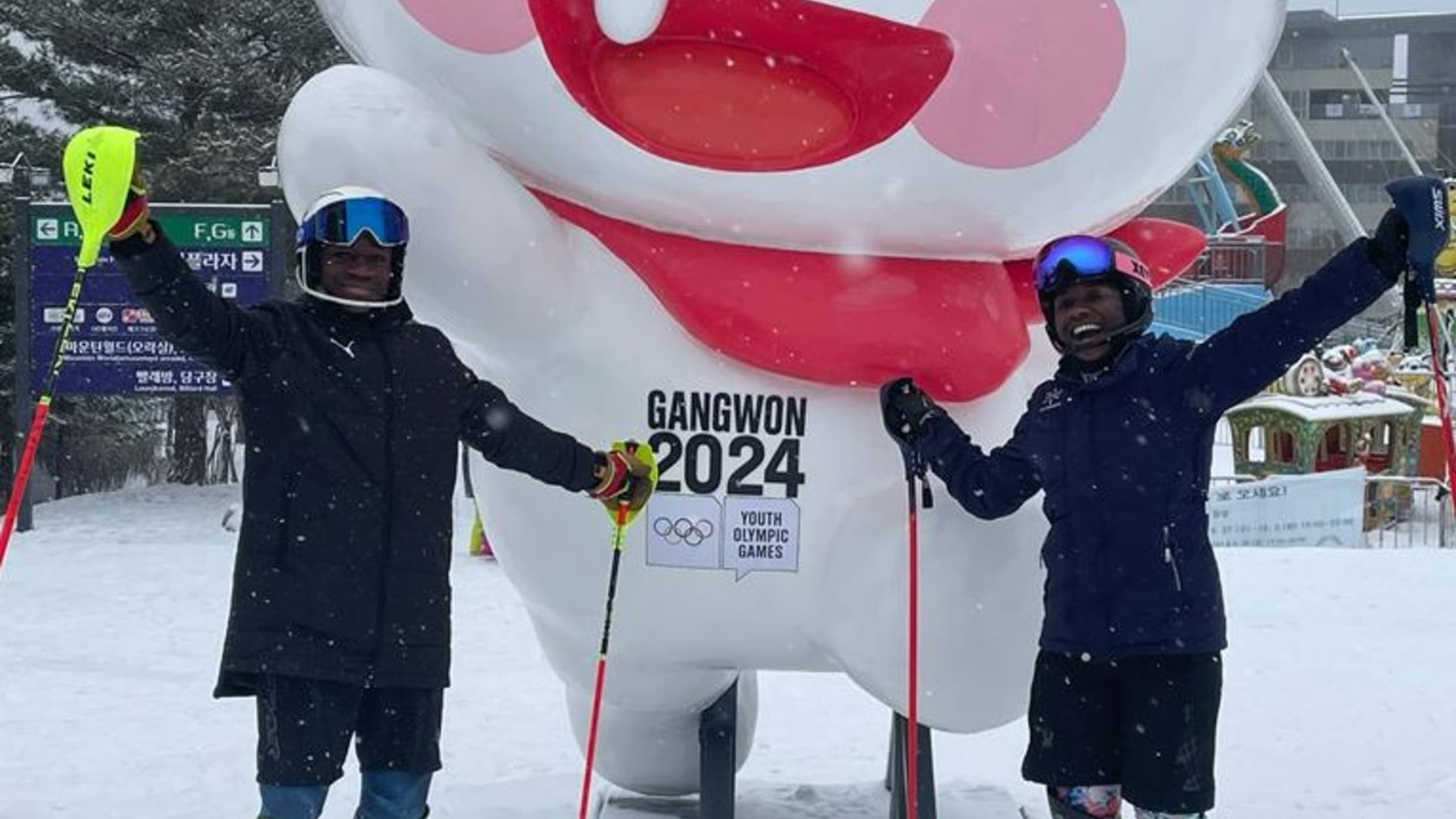 Gangwon 2024 - Jamaican skiers share message of diversity and