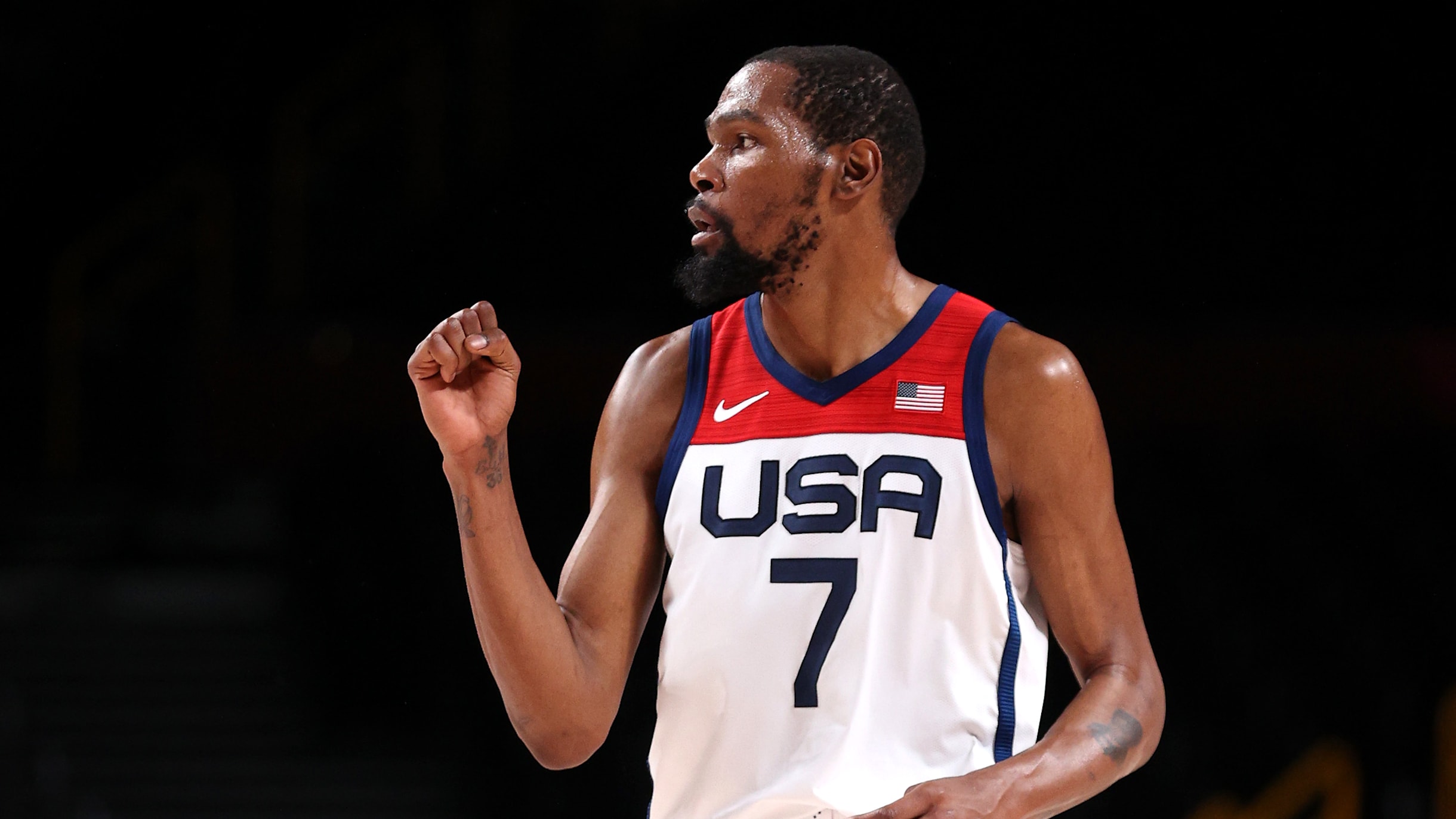 Kevin Durant and Carmelo Anthony lead US Olympic basketball team, USA  basketball team