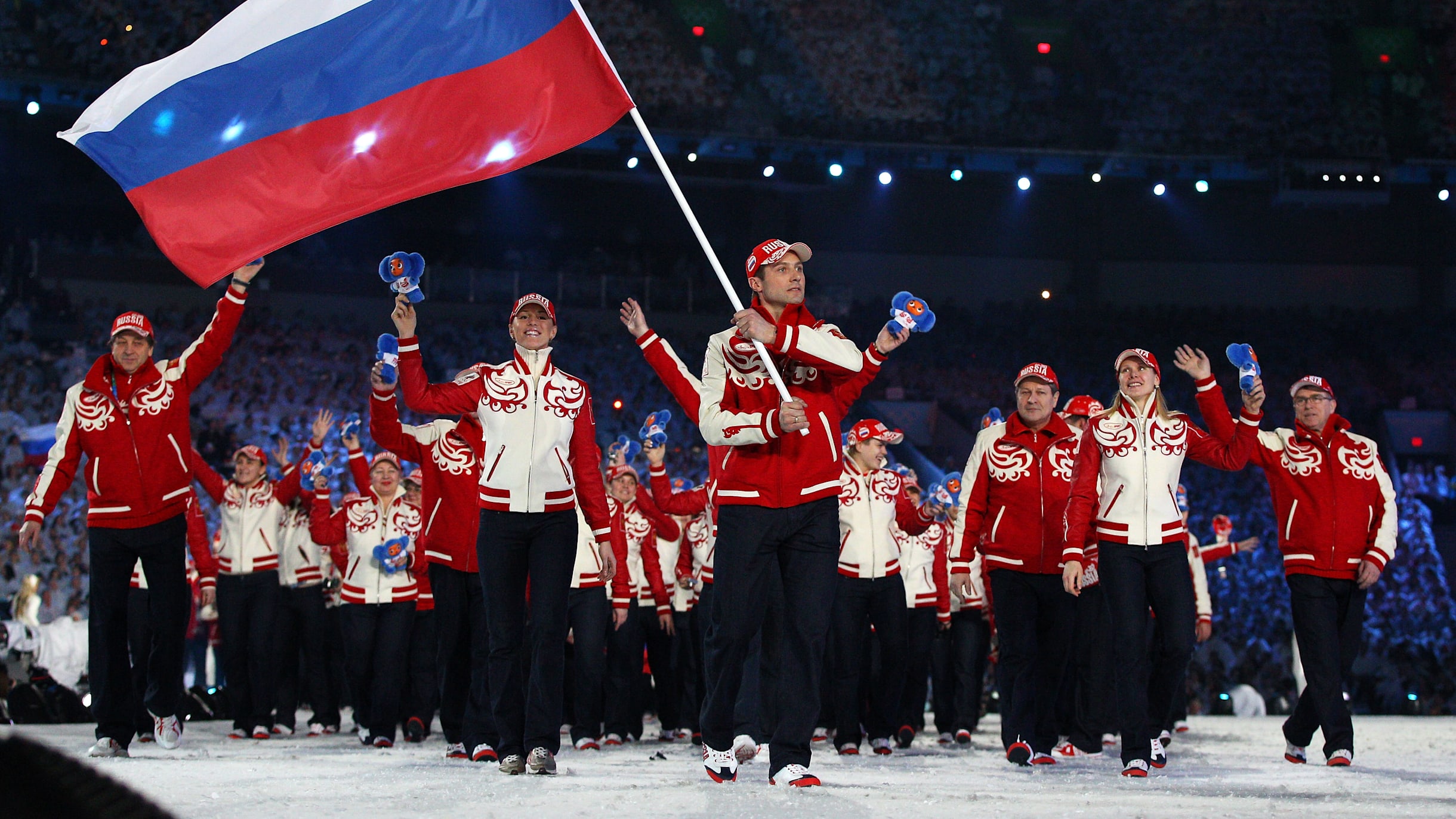 Знаменосцы: Алексей Морозов, Ванкувер-2010