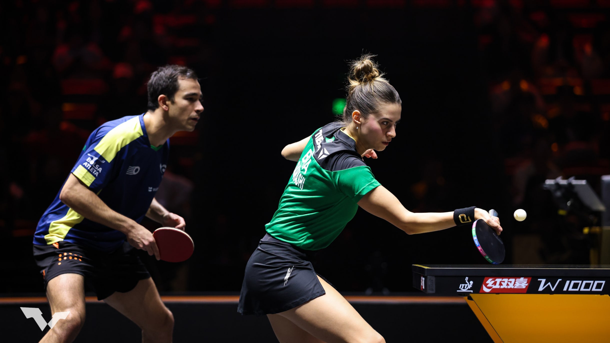 Hugo Calderano e Bruna Takahashi alcançam resultado inédito no