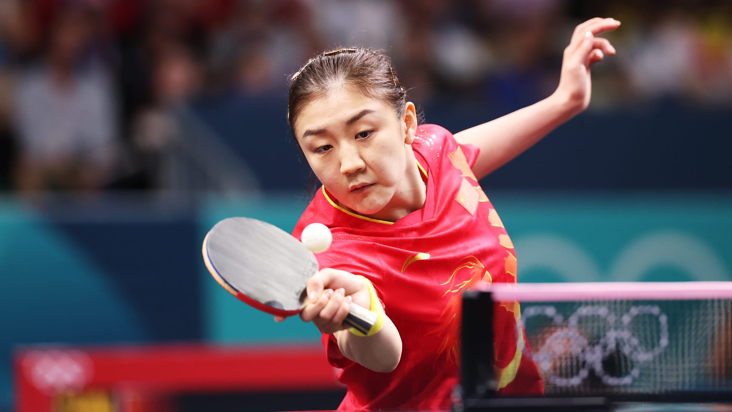 Paris 2024 Table Tennis Chen Meng of the People s Republic of China wins gold in women s singles