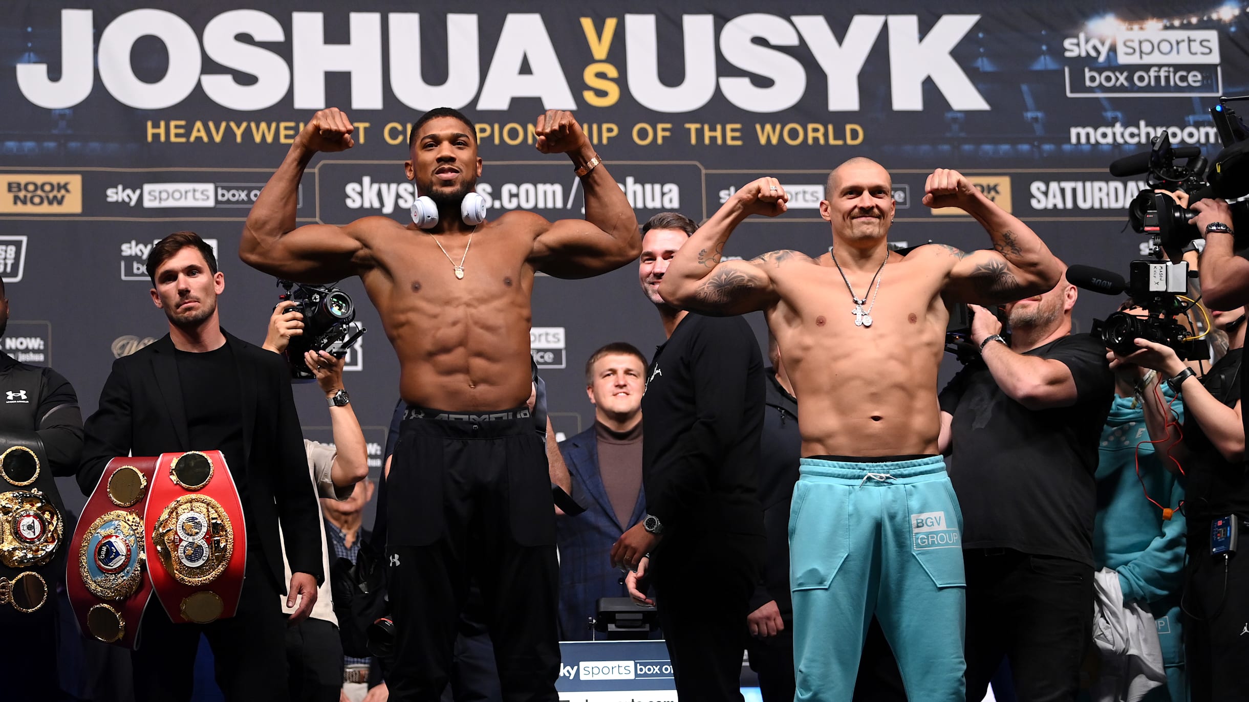 Anthony Joshua and Oleksandr Usyk set for heavyweight title clash