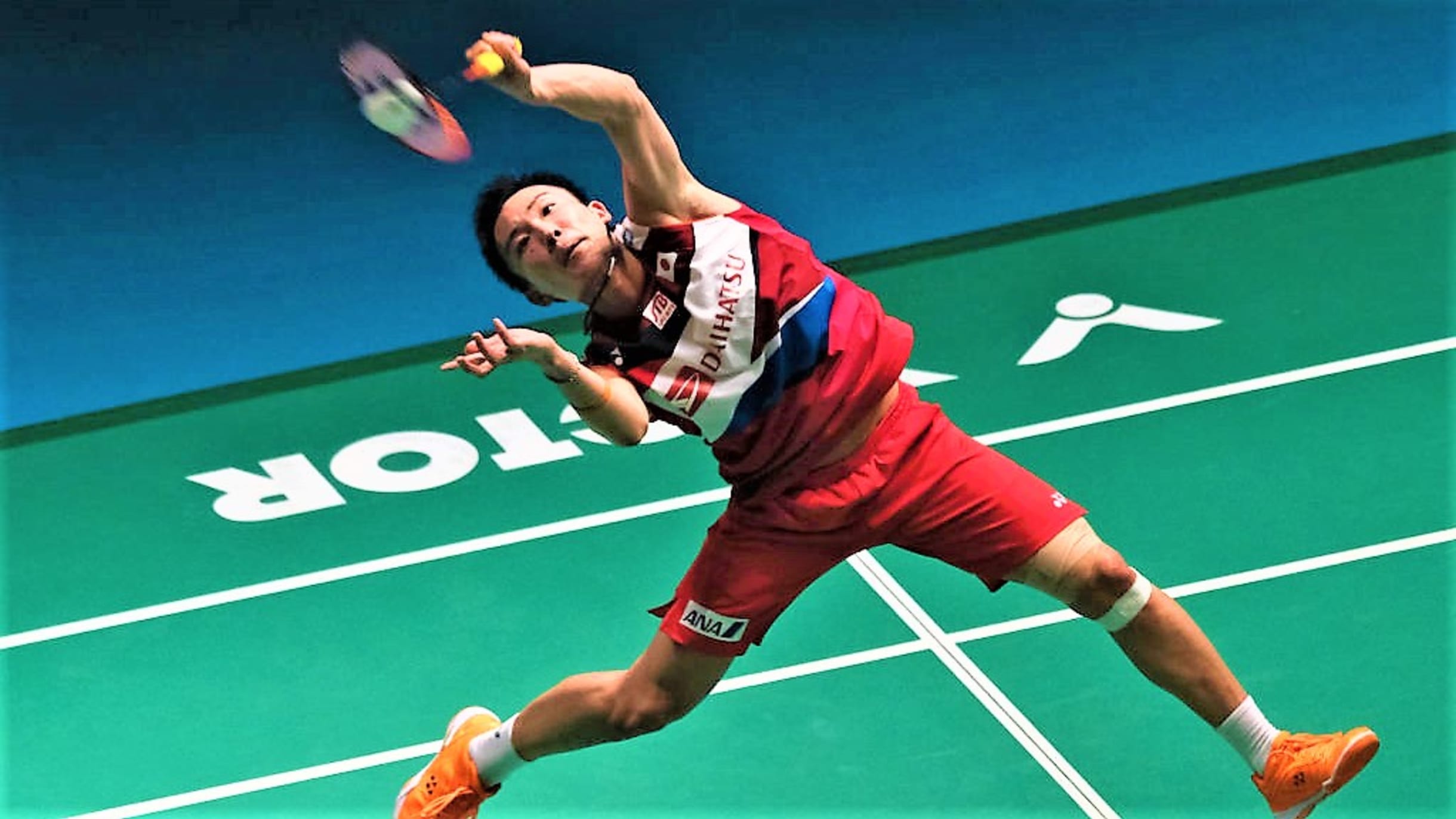 バドミントン日本代表　鳳凰　赤 YONEXバドミントンユニフォーム 日本代表レア 鳳凰