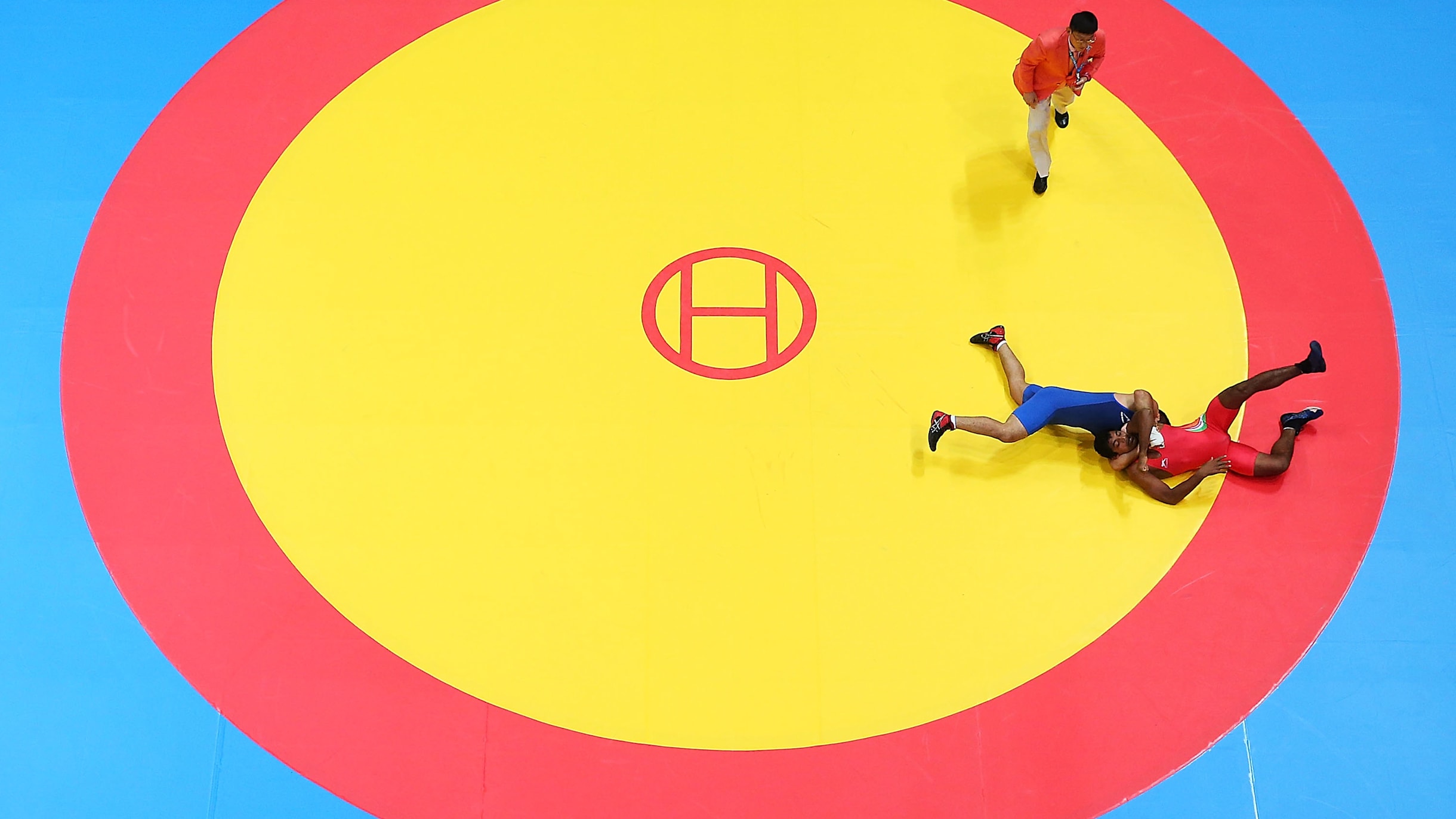 Olympic Wrestling Mat