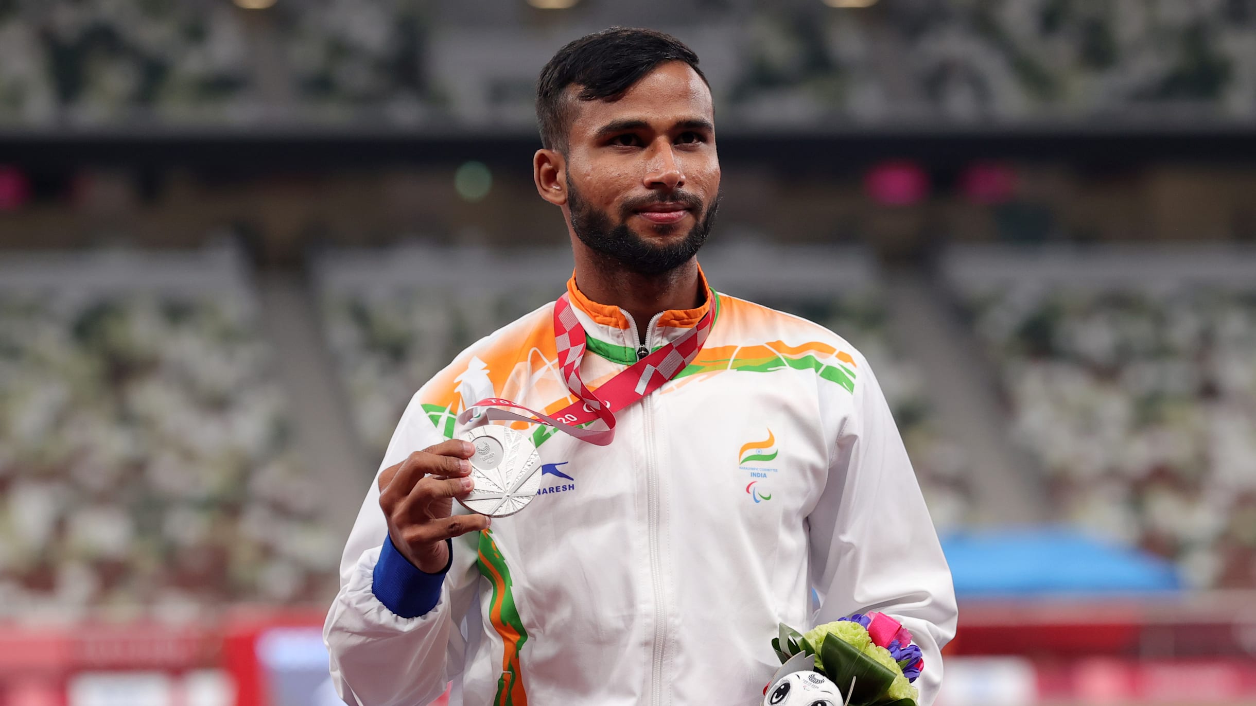 India's Praveen Kumar wins silver in high jump T64 at Tokyo Paralympics