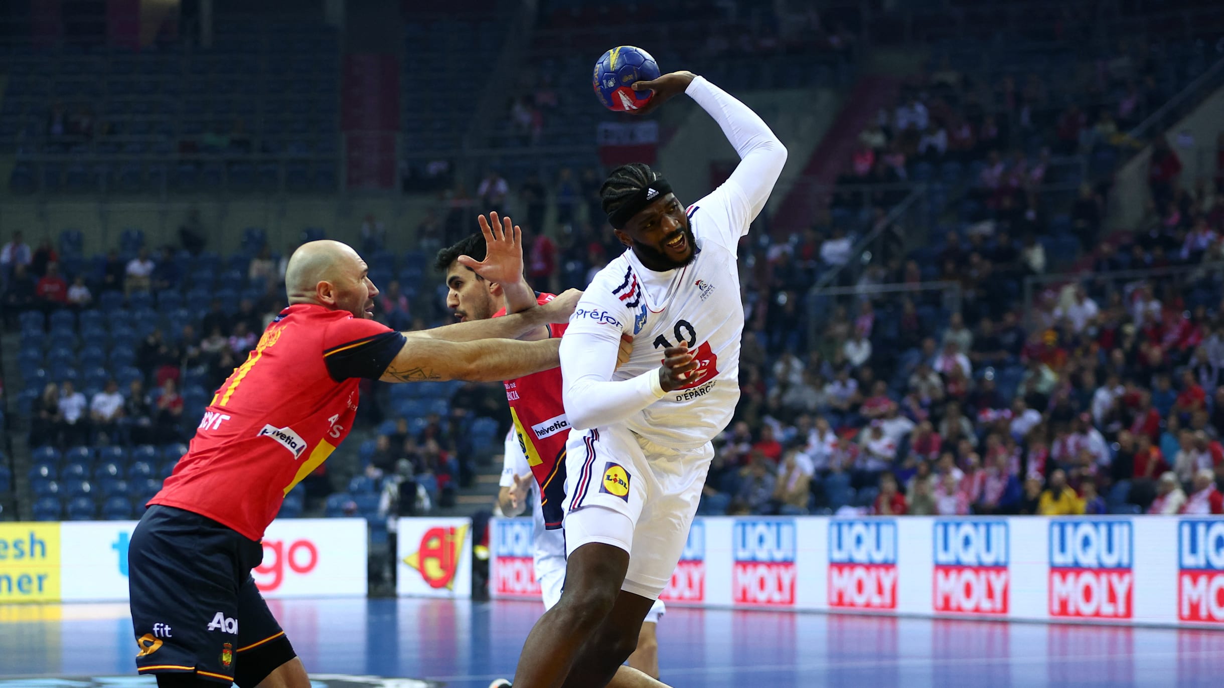 Team Denmark World Champion during the IHF Men's World Championship 2023,  Final Handball match between France