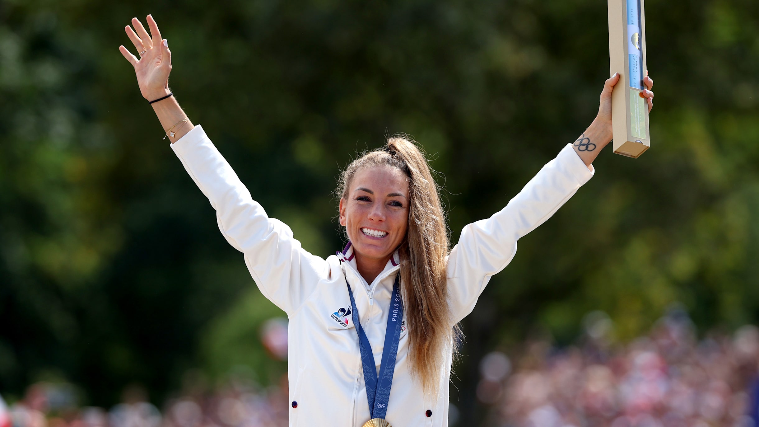 JO de Paris 2024 VTT Pauline Ferrand Prevot medaillee d or en cross country femmes Resultats resume et reactions