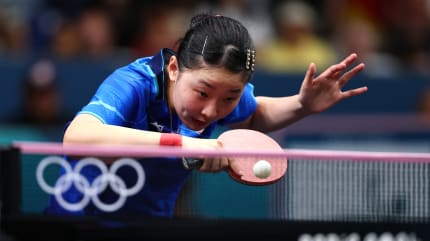 張本美和さん 直筆サインフォト オリンピック 世界卓球 証明書付き 1枚② 卓球・張本美和が語る、最も緊張した試合「消え去りたいと思った