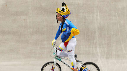 MARUKO POWER BMX 台湾製 Mariana Pajón, Simon M. Marquart win 2021 UCI BMX Supercross World