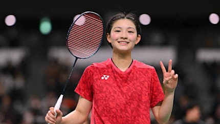 日本代表ユニホーム宮崎友花選手着用　バドミントンゲームシャツ 宮崎友花選手着用YONEX バドミントンゲームシャツ 日本代表