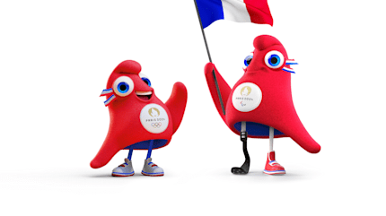 パリ2024 オリンピック マスコット フリージュ　ぬいぐるみ パリ2024マスコットの物語：オリンピック・フリージュとパラリンピック