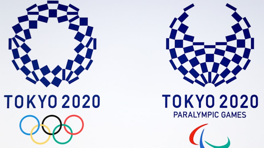 オリンピックの象徴であるエンブレム。2020年東京五輪は江戸の伝統「市松模様」がモチーフ