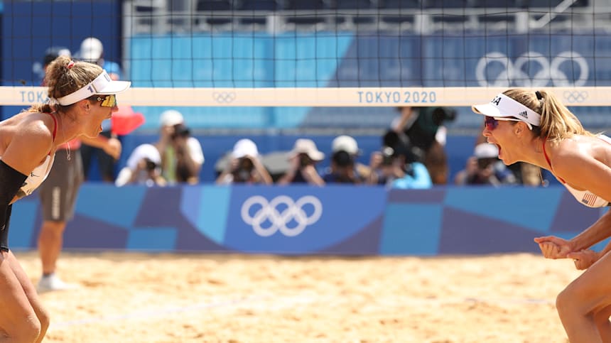 April Ross and Alix Klineman through to beach volleyball semi