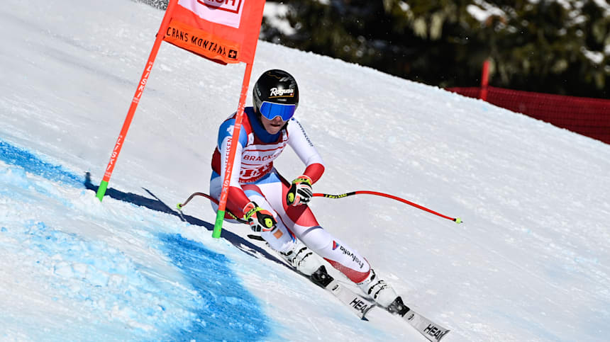 Gut-Behrami takes Crans Montana win to top Super G standings