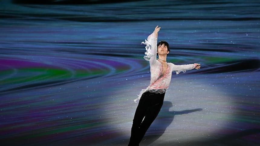 Figure skating - Hanyu Yuzuru's 'notte stellata' show debuts in Miyagi