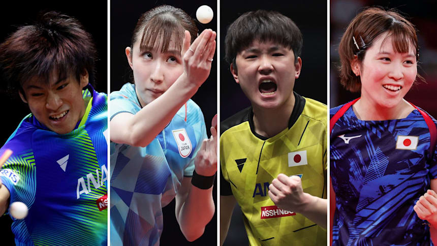 卓球・パリ2024 日本代表メンバー6選手を紹介！