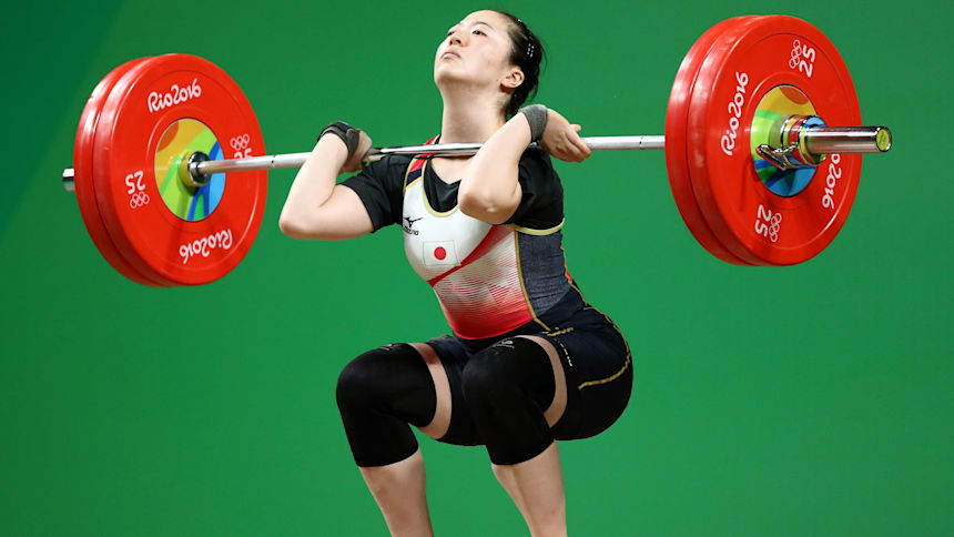 ウエイトリフティング・アジア選手権4日目、女子59kg級・安藤美希子が