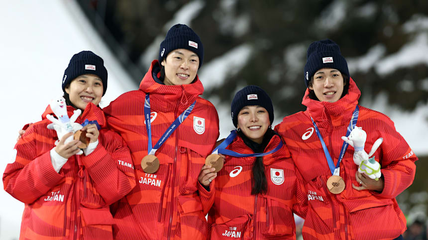 スキージャンプ混合団体 日本銅メダルを動画で振り返ろう