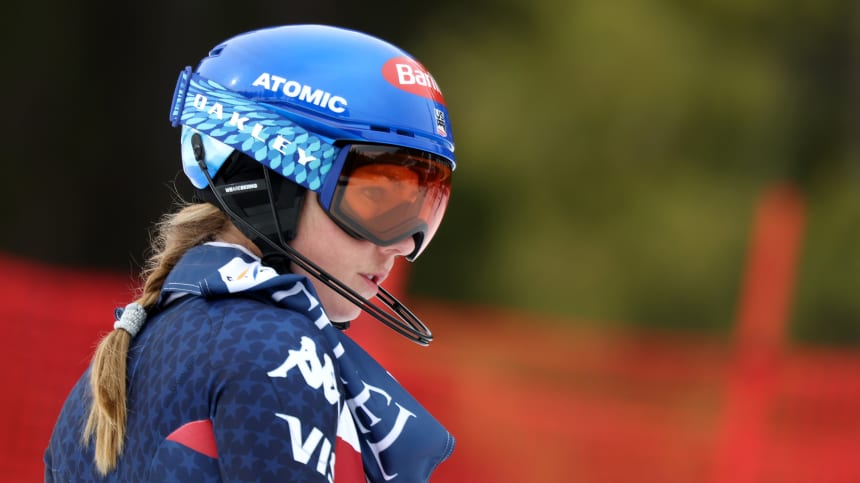 Mikaela Shiffrin claims 102nd World Cup win at first slalom of