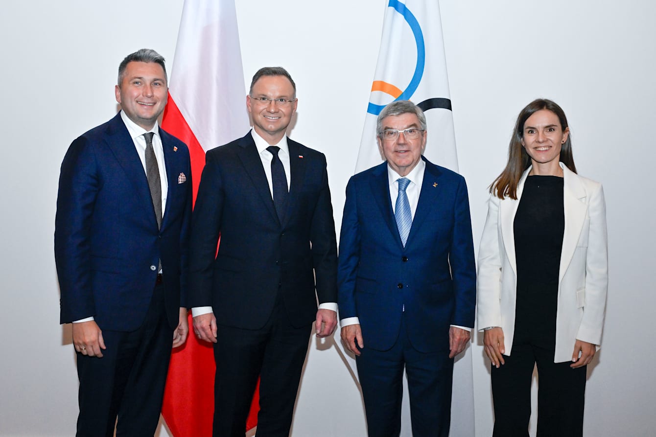 Polish President Andrzej Duda attends Flame of Peace Ceremony ahead of  European Games 2023 – The European Olympic Committees