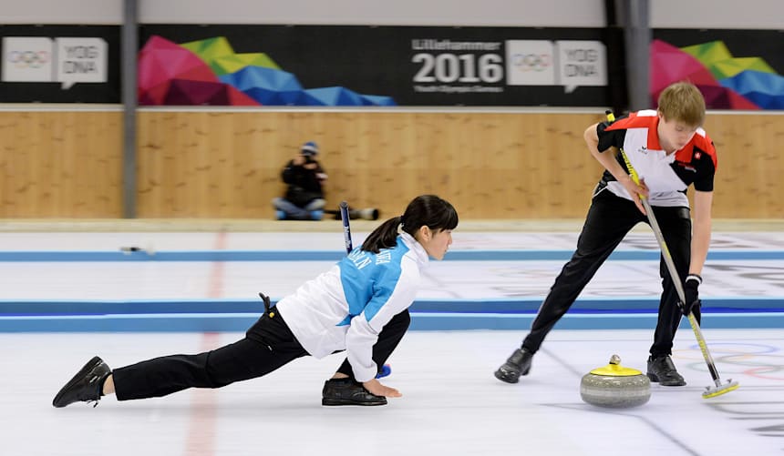 Yako Matsuzawa JPN and Philipp Hoesli SUI © Jon Buckle for YIS/IOC