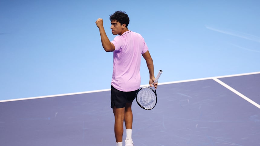 Abdullah Shelbayh Jordanian tennis player inspired by Rafael Nadal